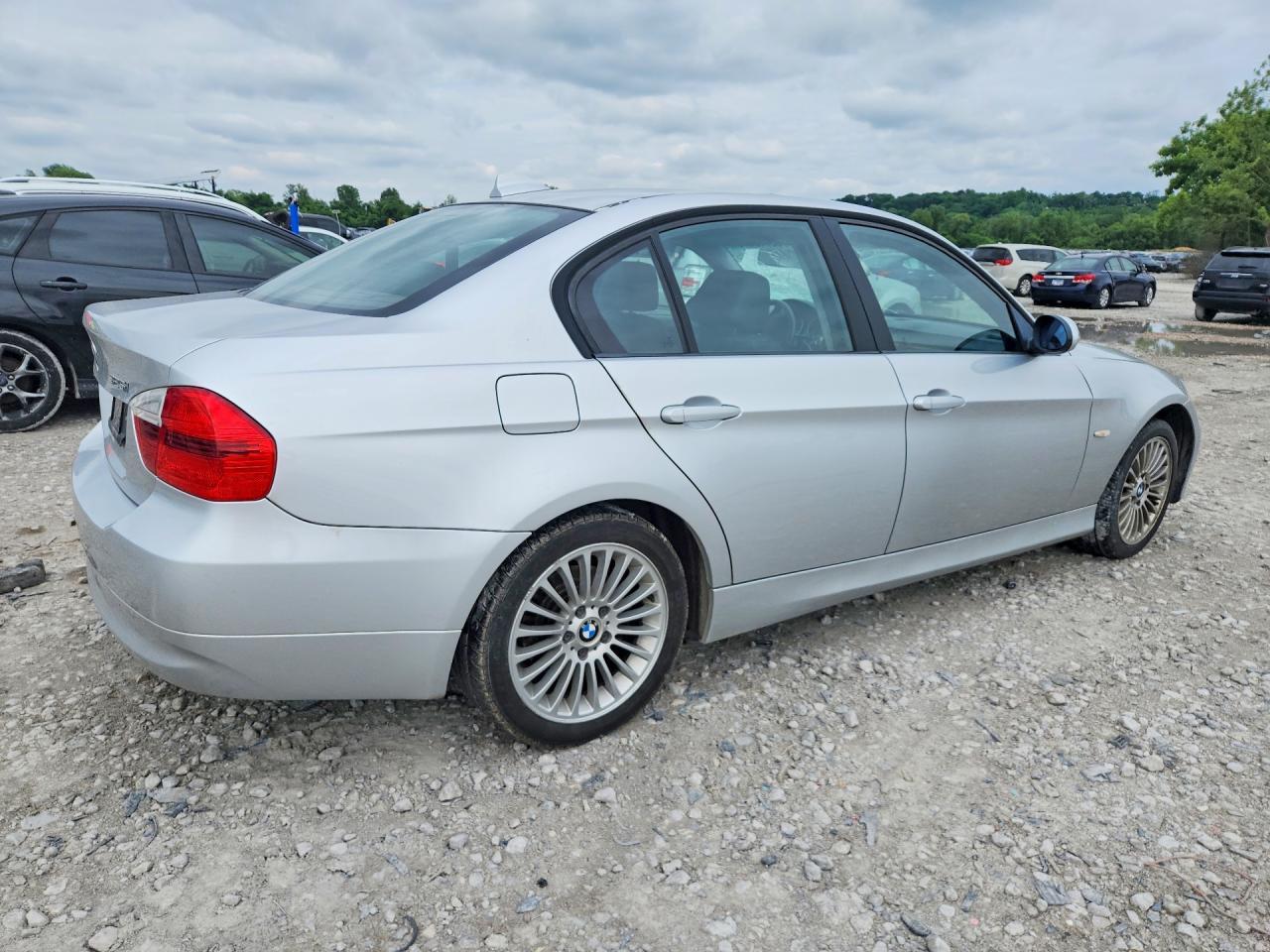 2006 Bmw 325 I Automatic Silver vin: WBAVB17536NK36626