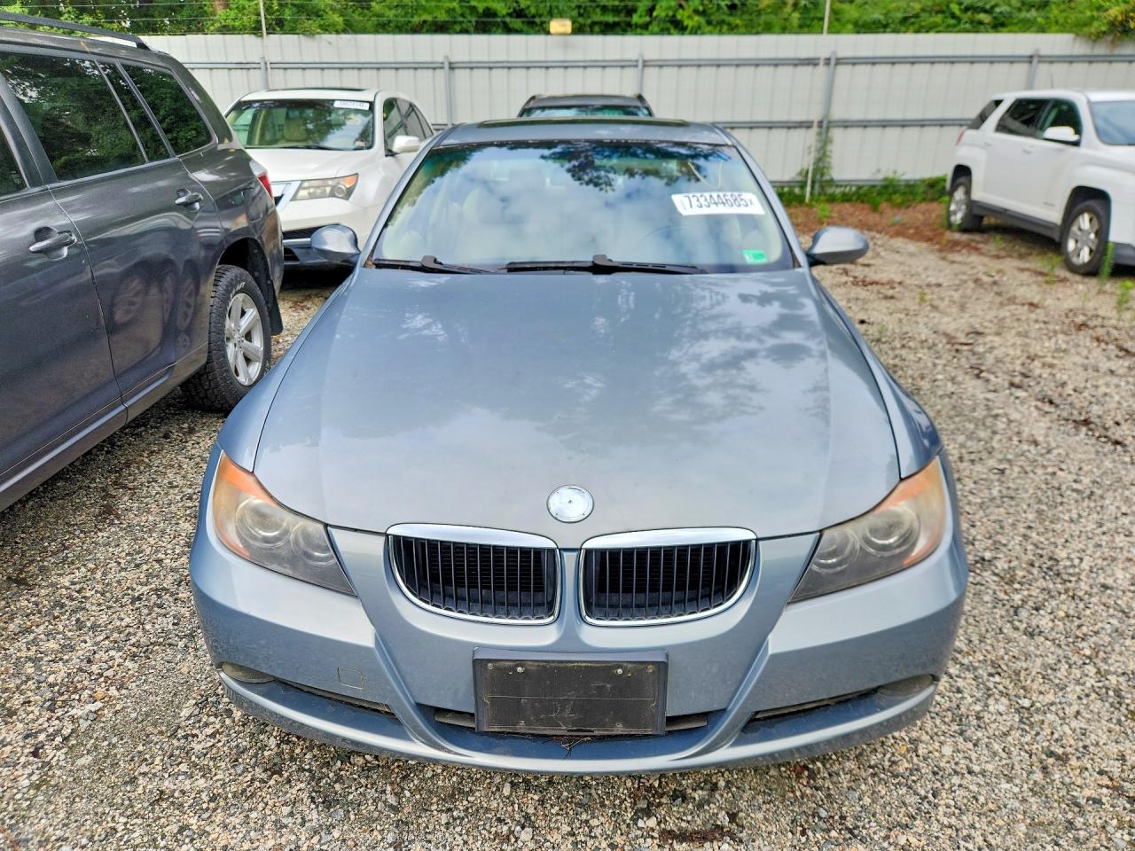 2006 Bmw 325 I Automatic Gray vin: WBAVB17536NK37596