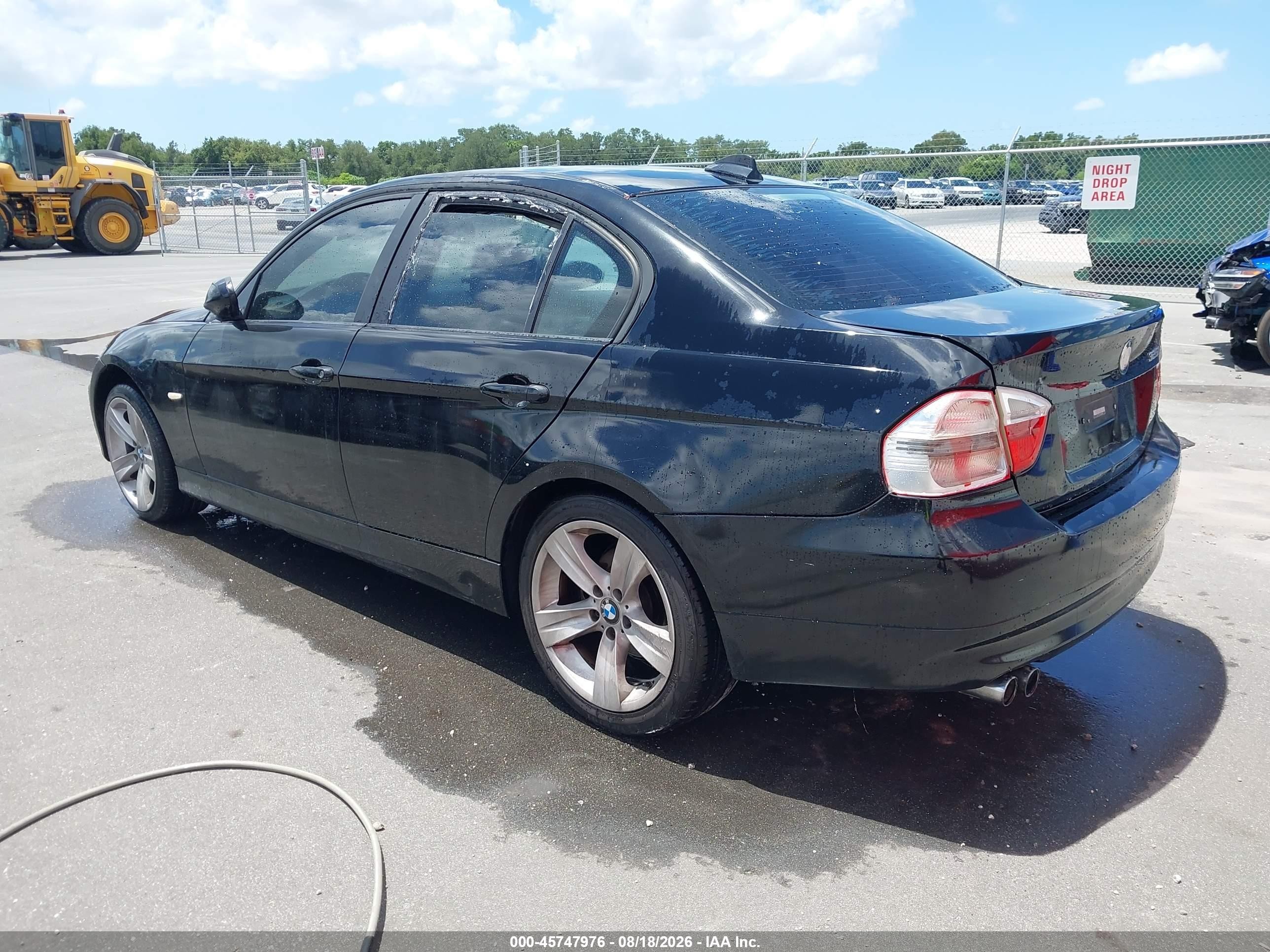 2006 Bmw 325i   Black vin: WBAVB17546NK33069