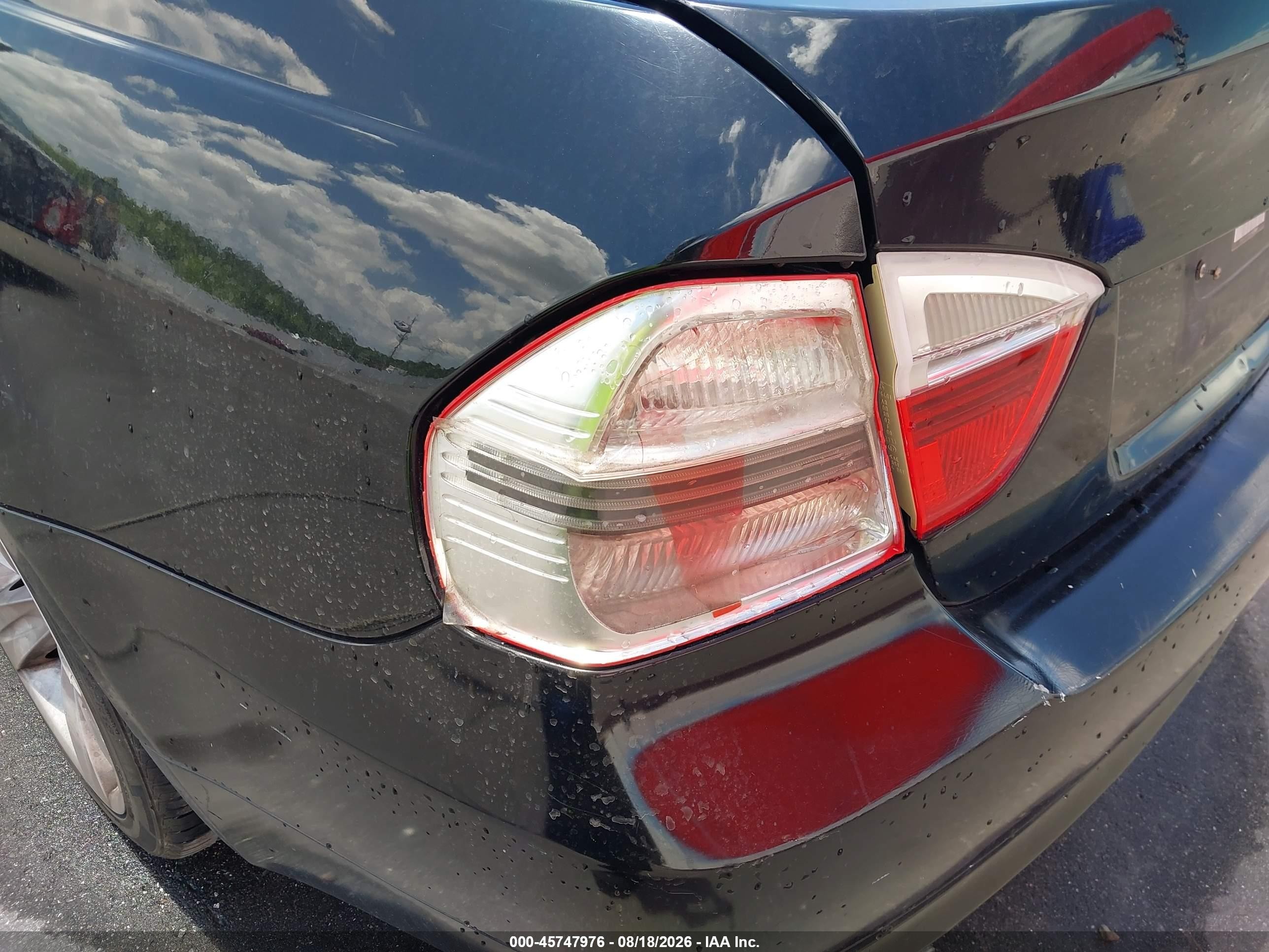 2006 Bmw 325i   Black vin: WBAVB17546NK33069