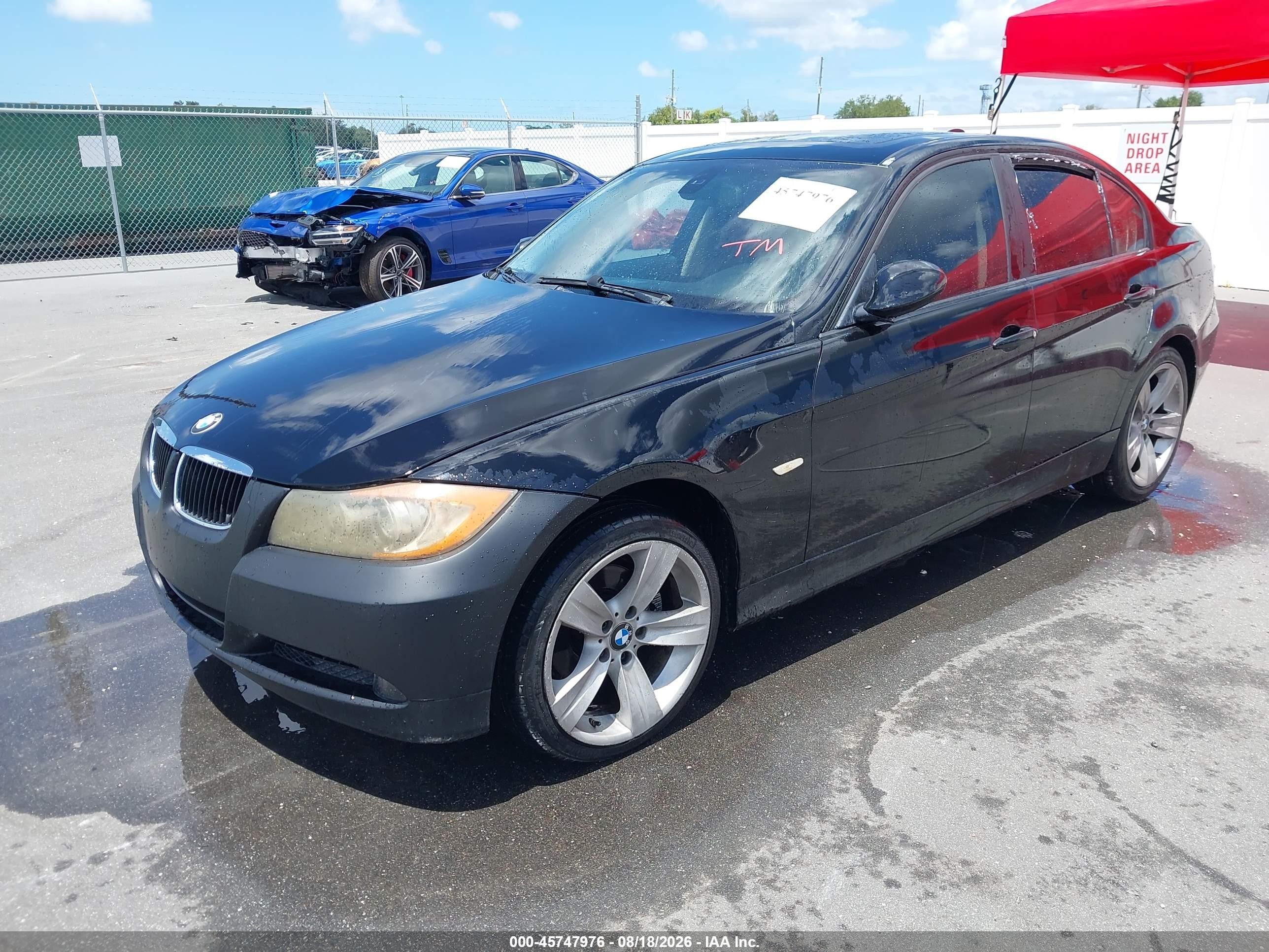 2006 Bmw 325i   Black vin: WBAVB17546NK33069