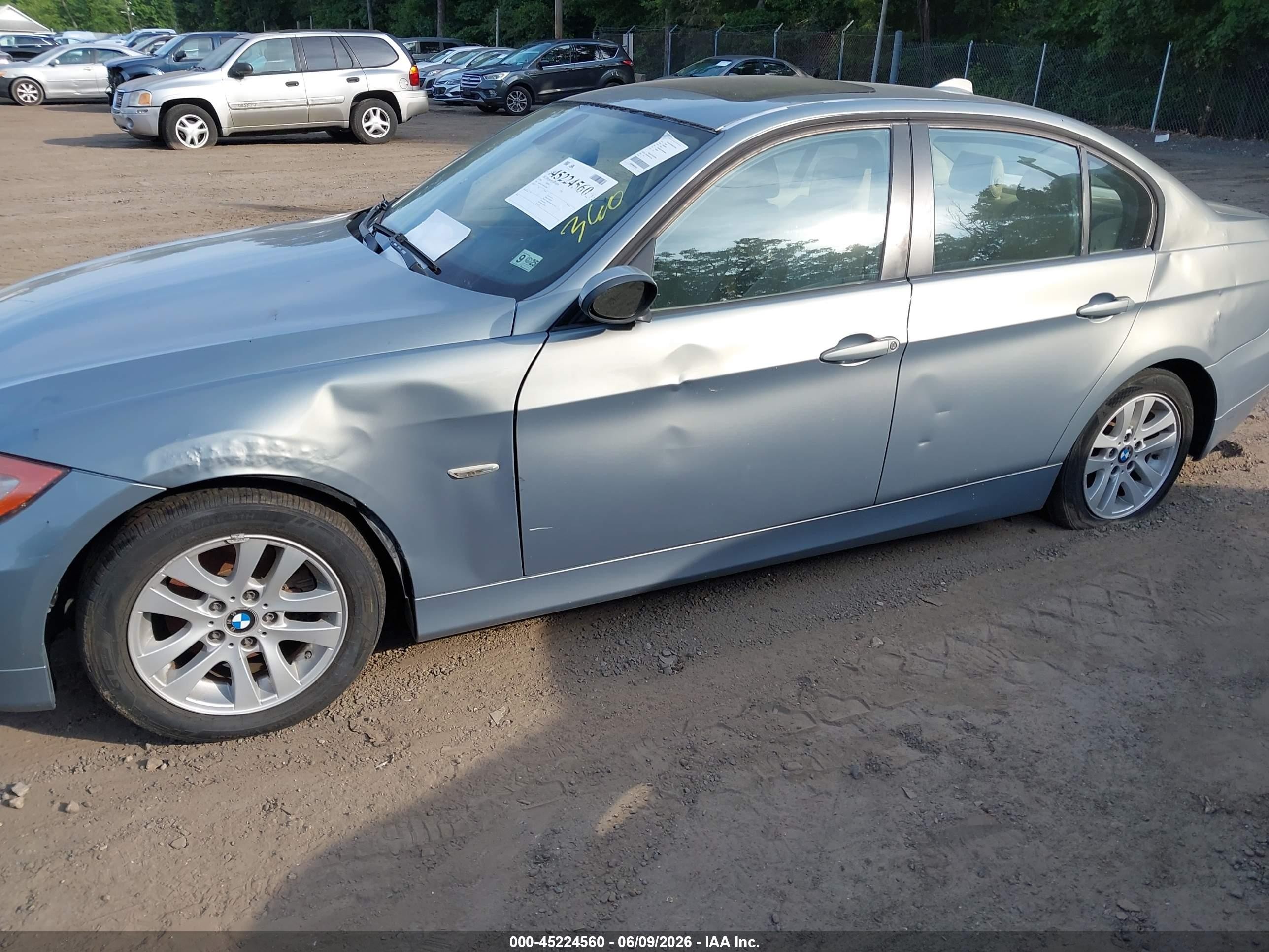 2006 Bmw 325i   Teal vin: WBAVB17566NK38869