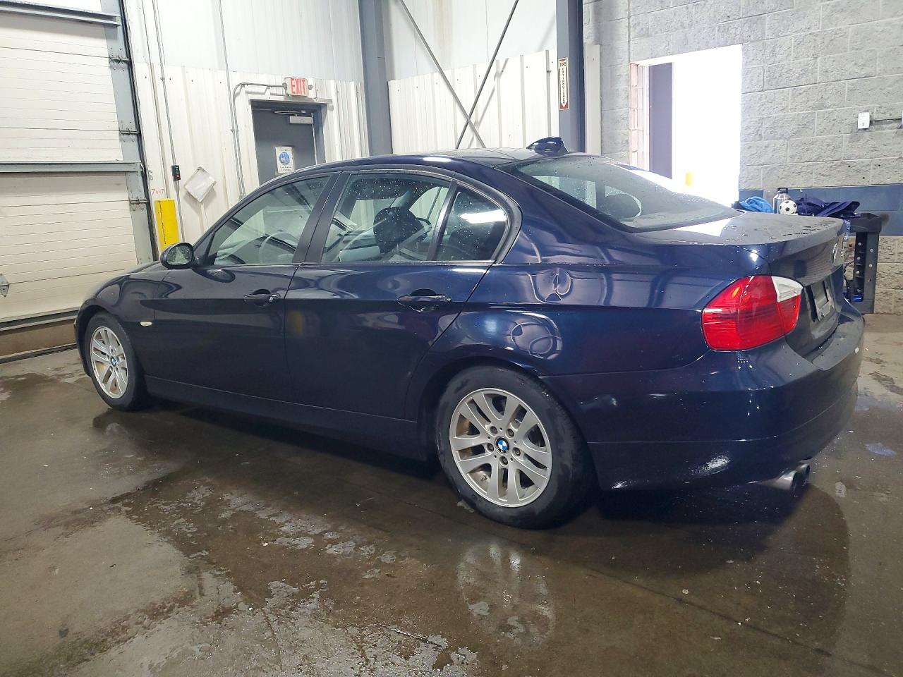 2006 Bmw 325 I Automatic Blue vin: WBAVB17576NH93056