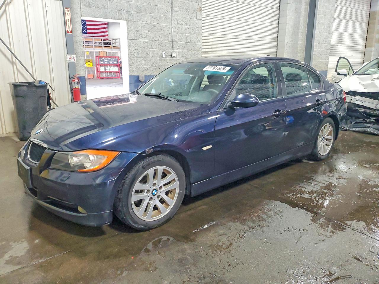 2006 Bmw 325 I Automatic Blue vin: WBAVB17576NH93056