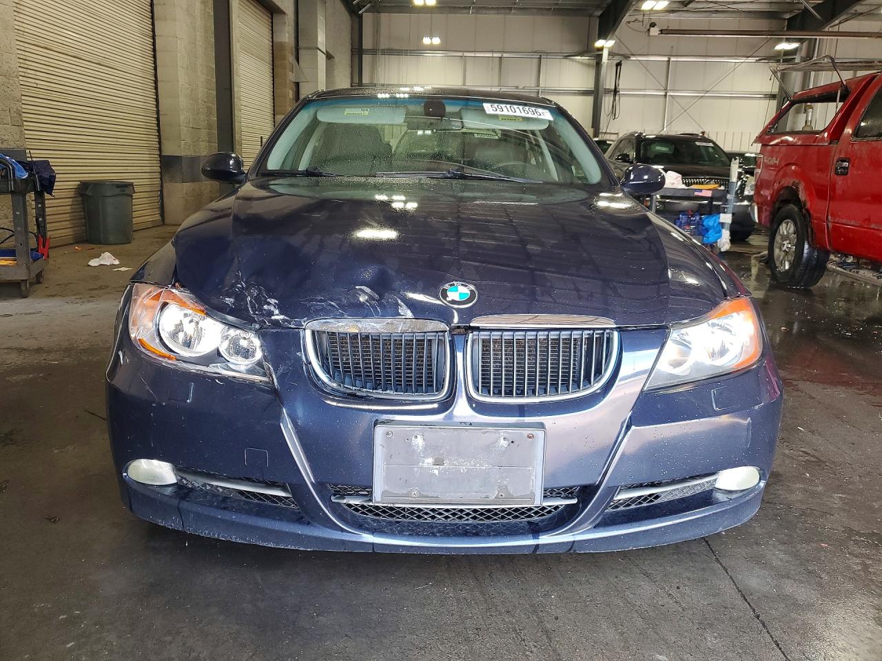 2006 Bmw 325 I Automatic Blue vin: WBAVB17576NH93056