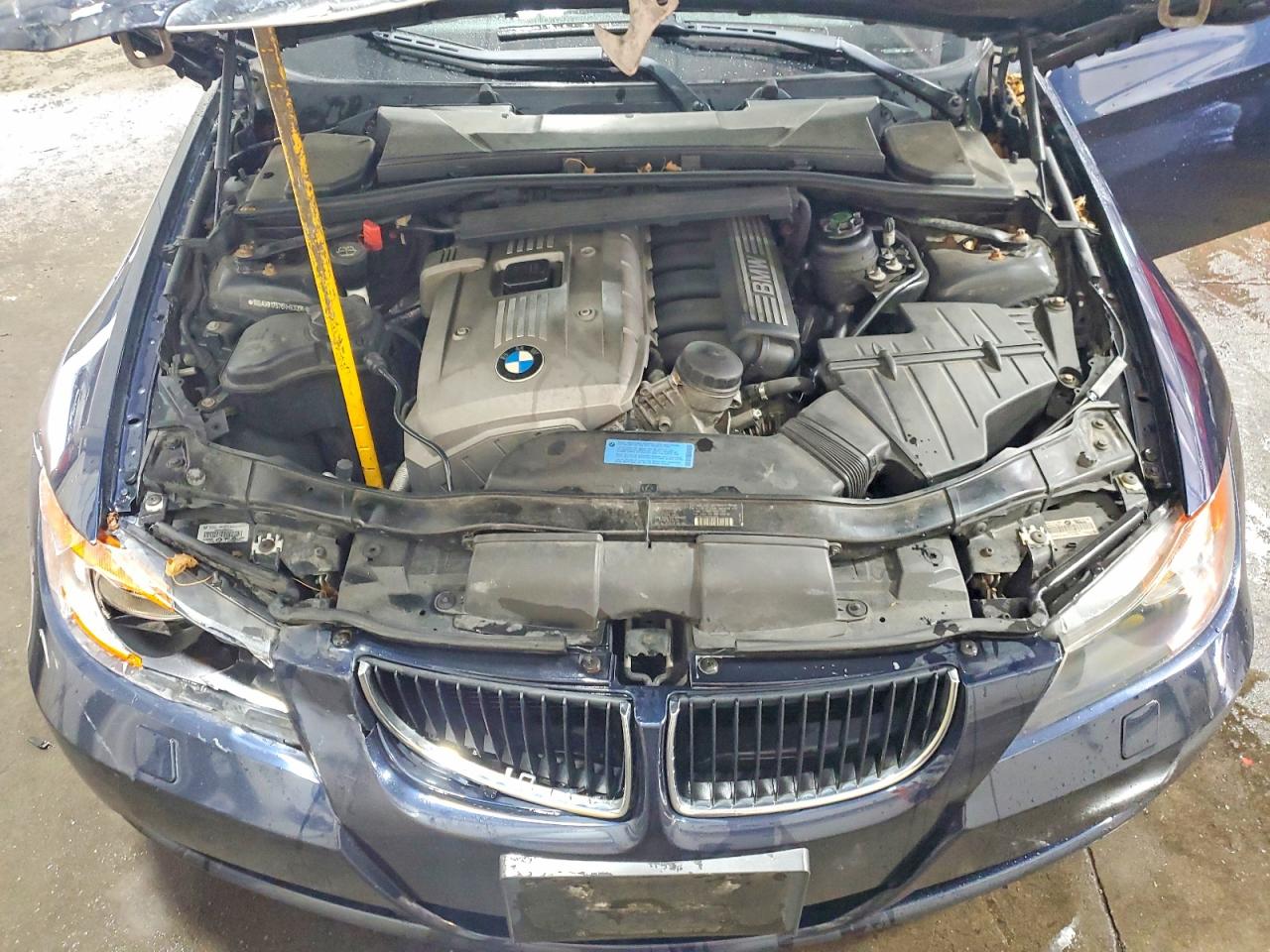 2006 Bmw 325 I Automatic Blue vin: WBAVB17576NH93056