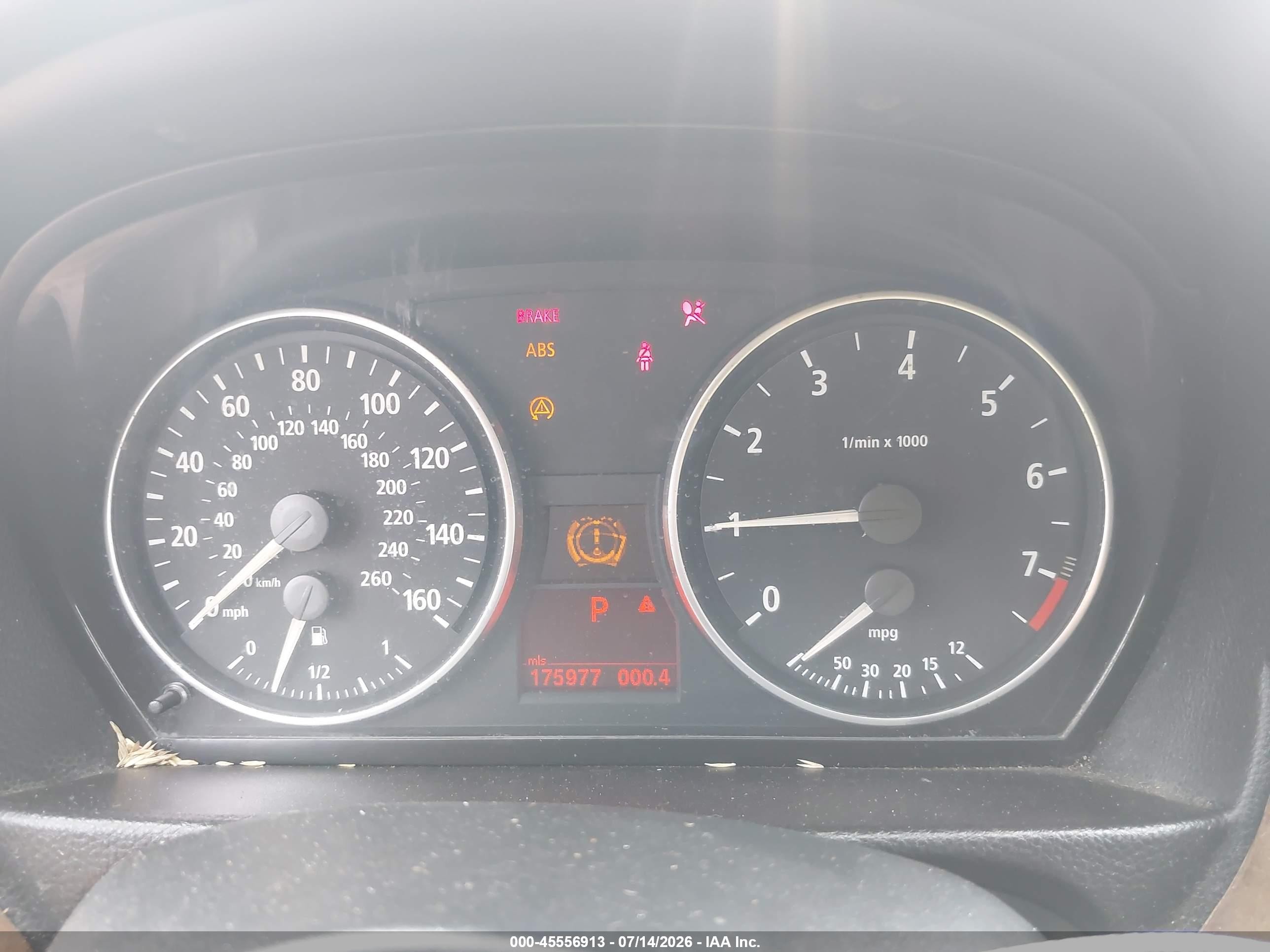 2006 Bmw 325i   Черный vin: WBAVB17576NK32482