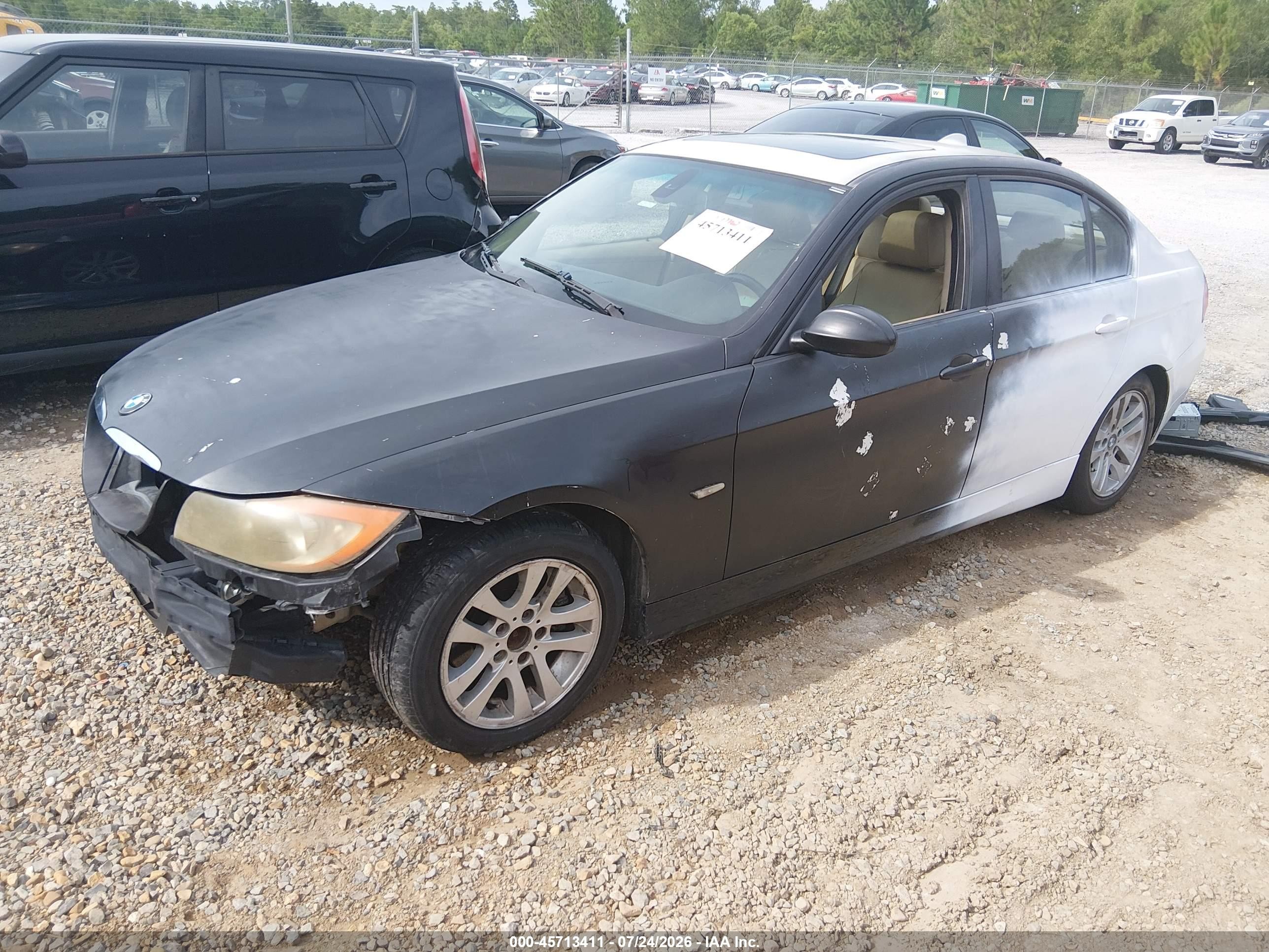 2006 Bmw 325i   Black vin: WBAVB175X6NK39054