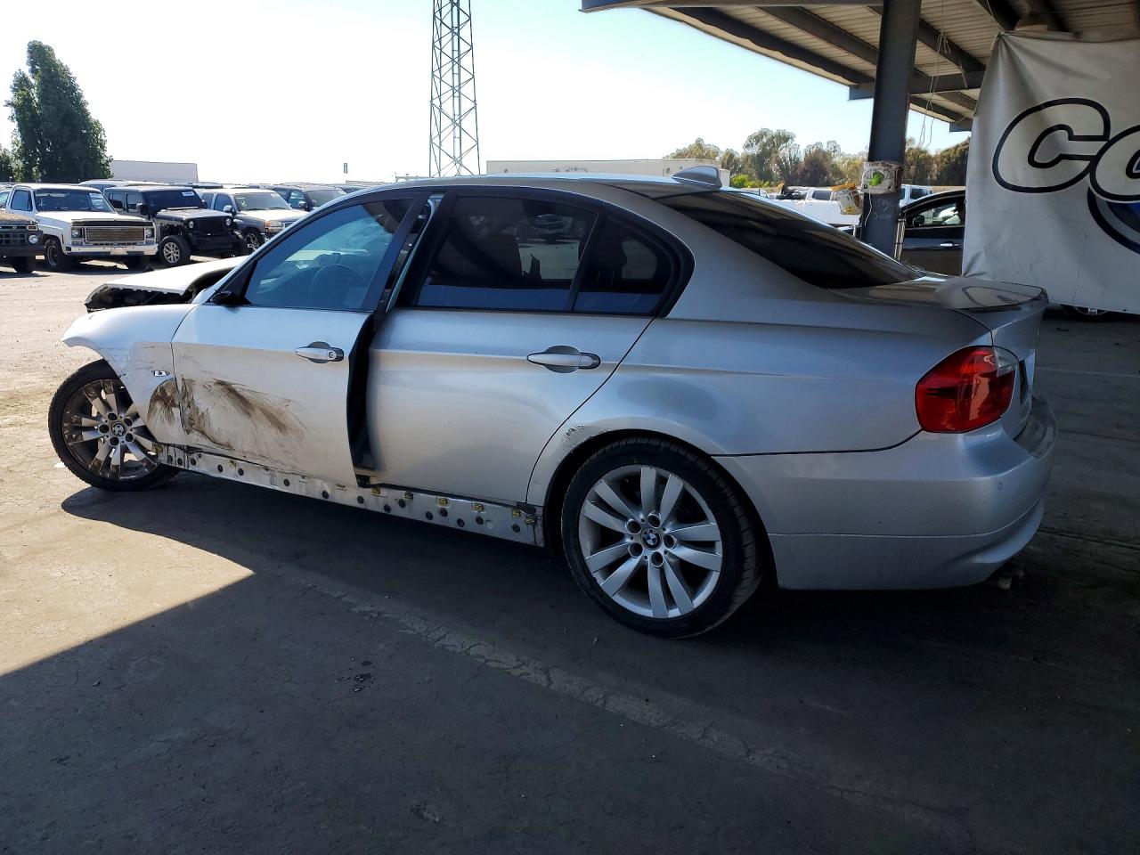 2006 Bmw 325 I Automatic Silver vin: WBAVB175X6NK41063