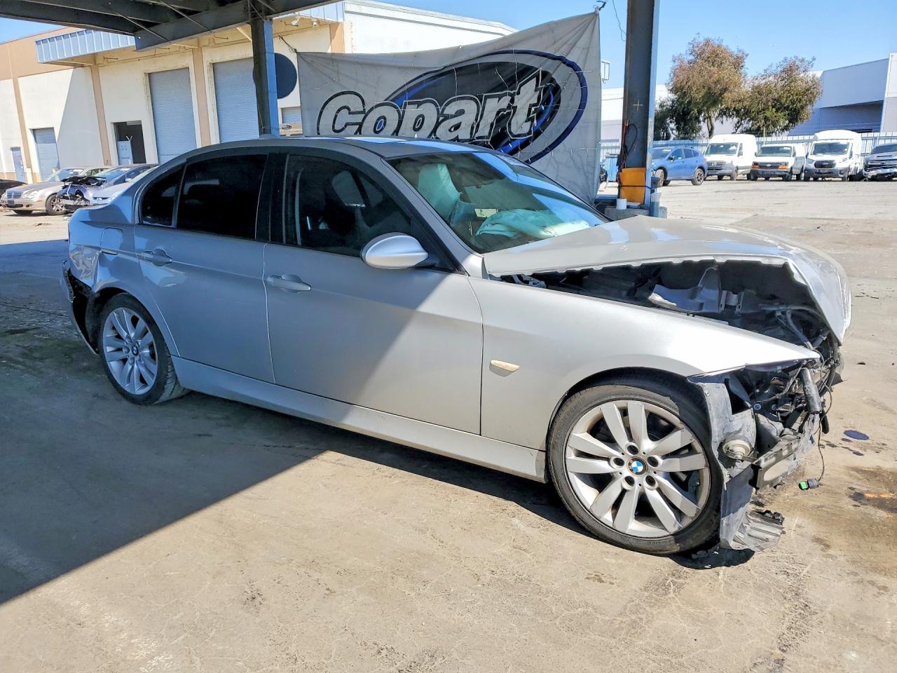 2006 Bmw 325 I Automatic Silver vin: WBAVB175X6NK41063