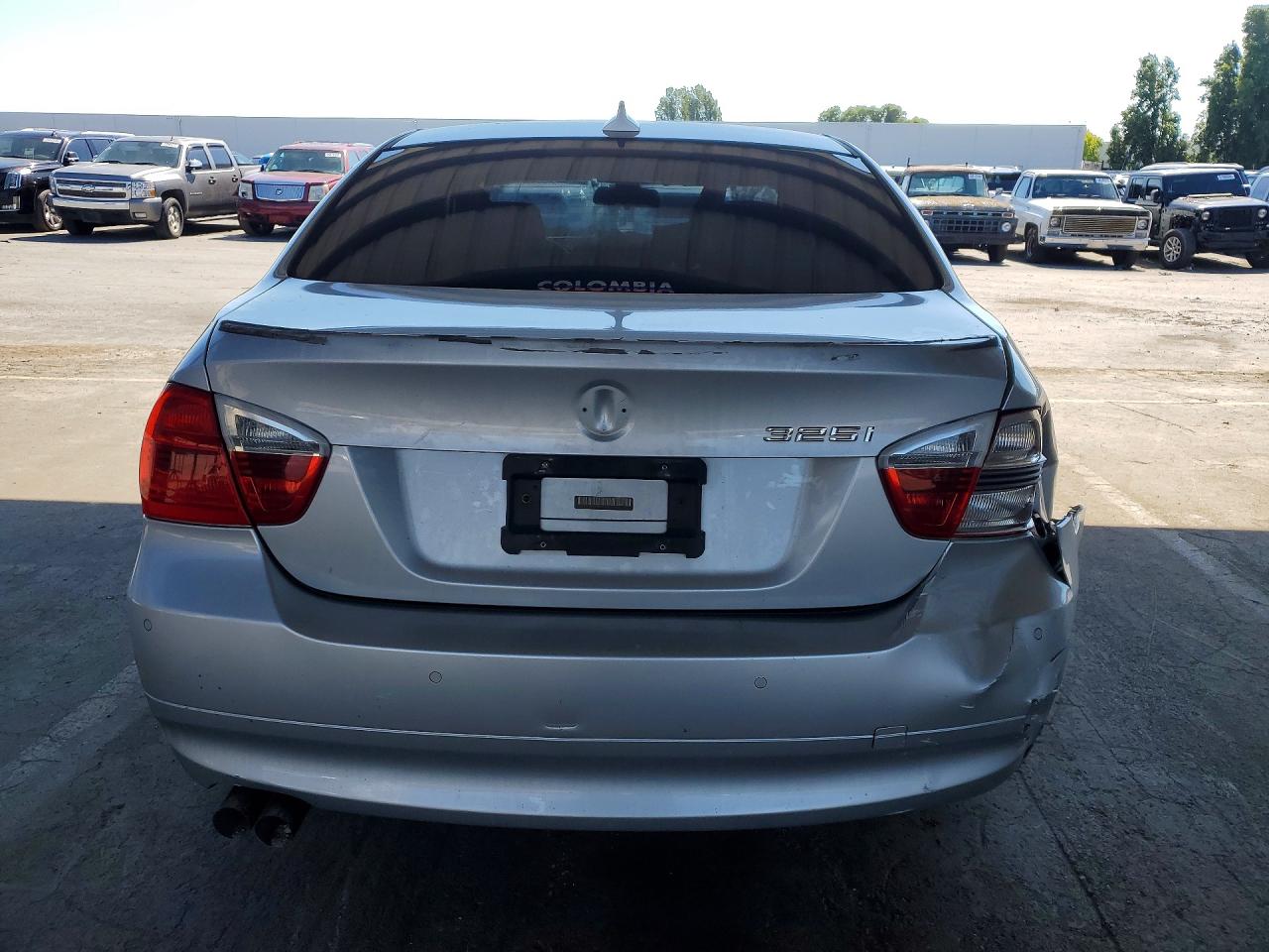 2006 Bmw 325 I Automatic Silver vin: WBAVB175X6NK41063