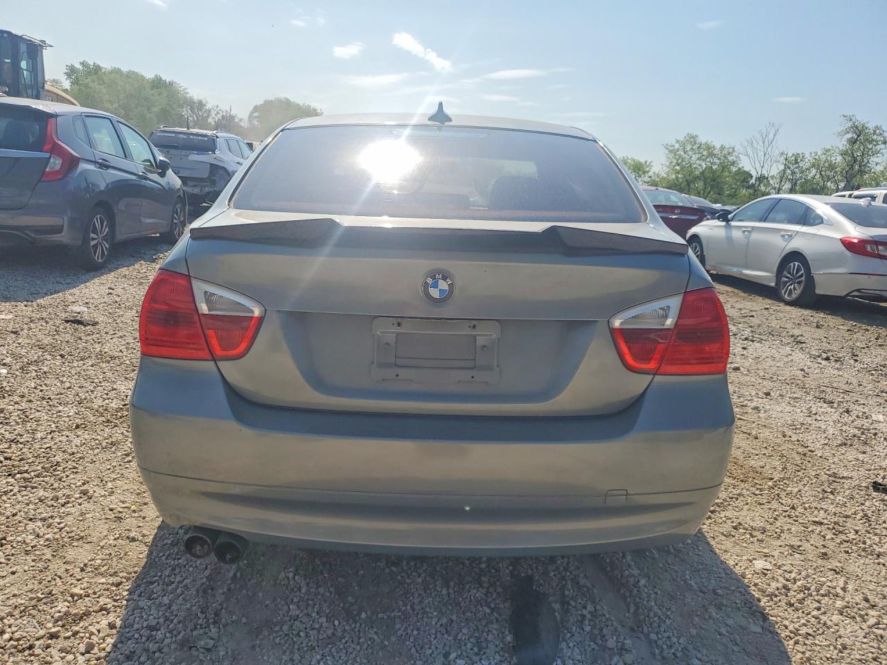 2006 Bmw 330 I Blue vin: WBAVB33506KR77495