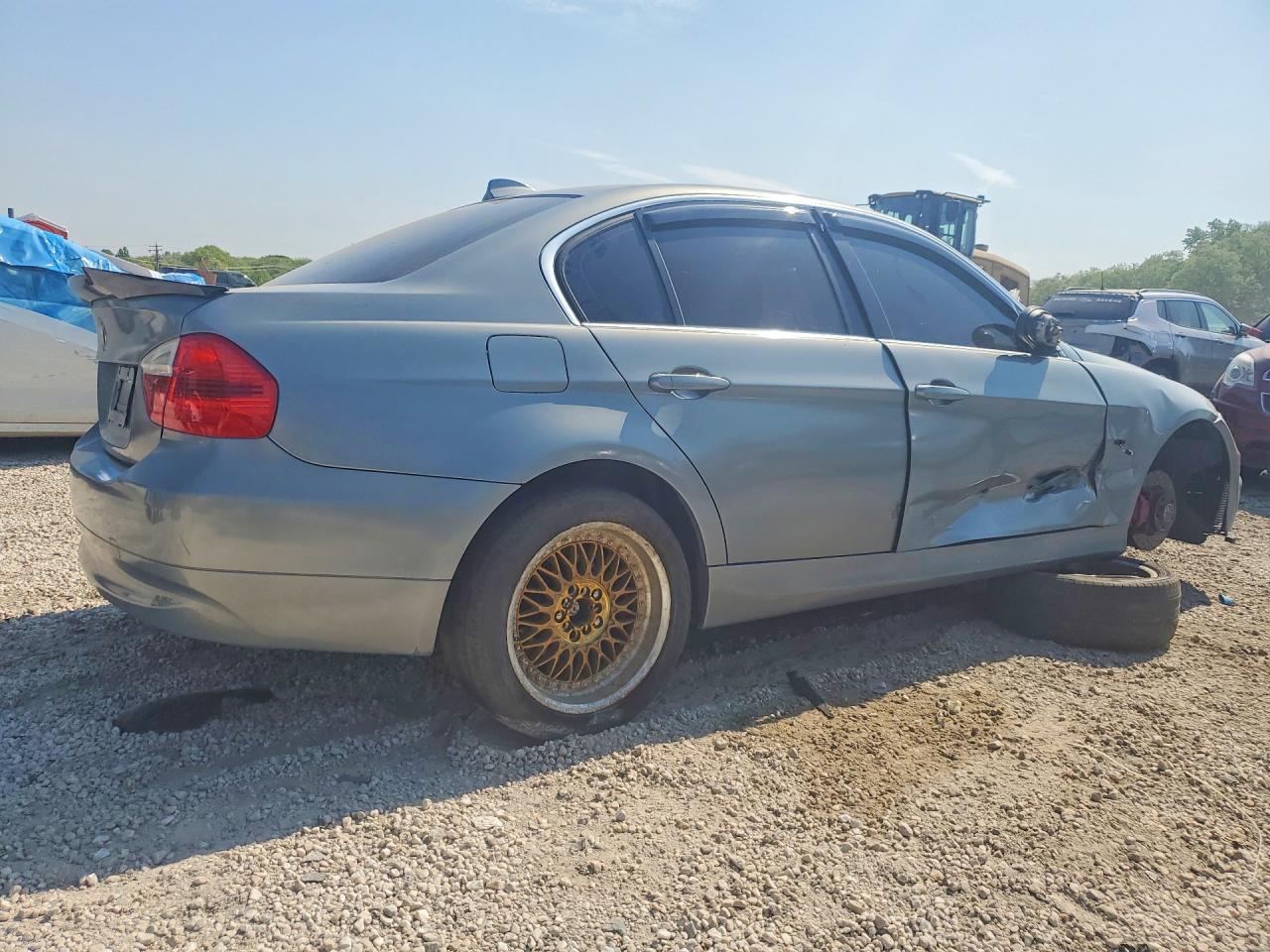2006 Bmw 330 I Blue vin: WBAVB33506KR77495