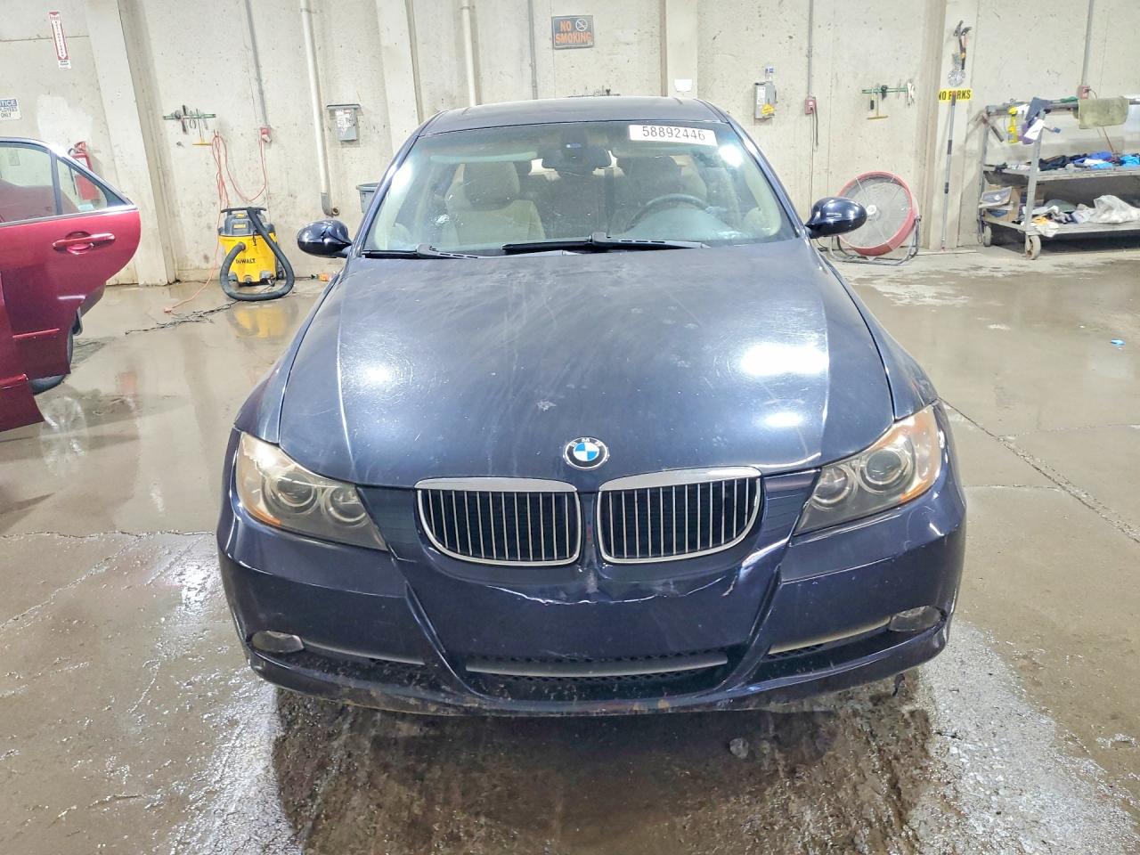 2006 Bmw 330 I Blue vin: WBAVB33506PS15240