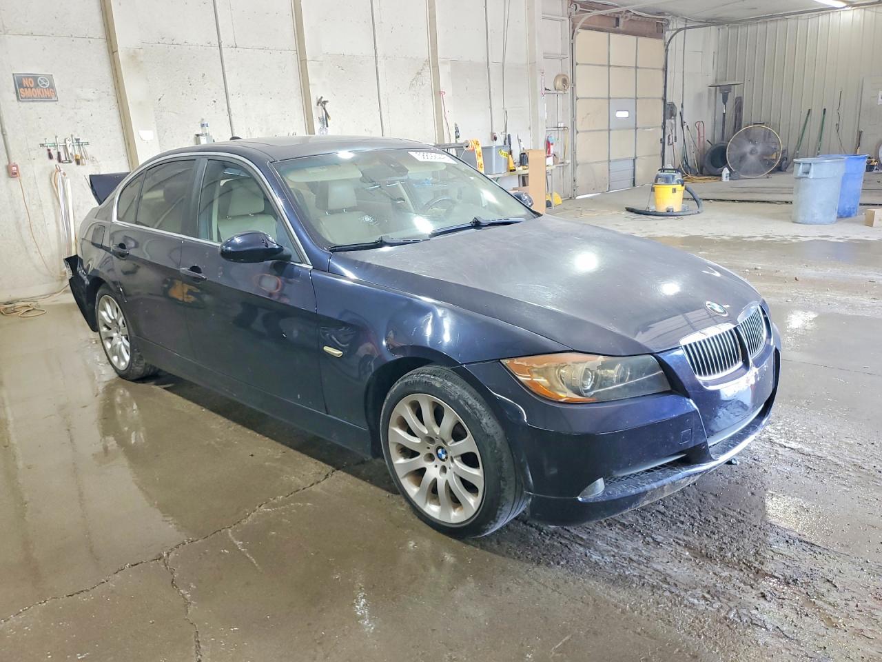2006 Bmw 330 I Blue vin: WBAVB33506PS15240