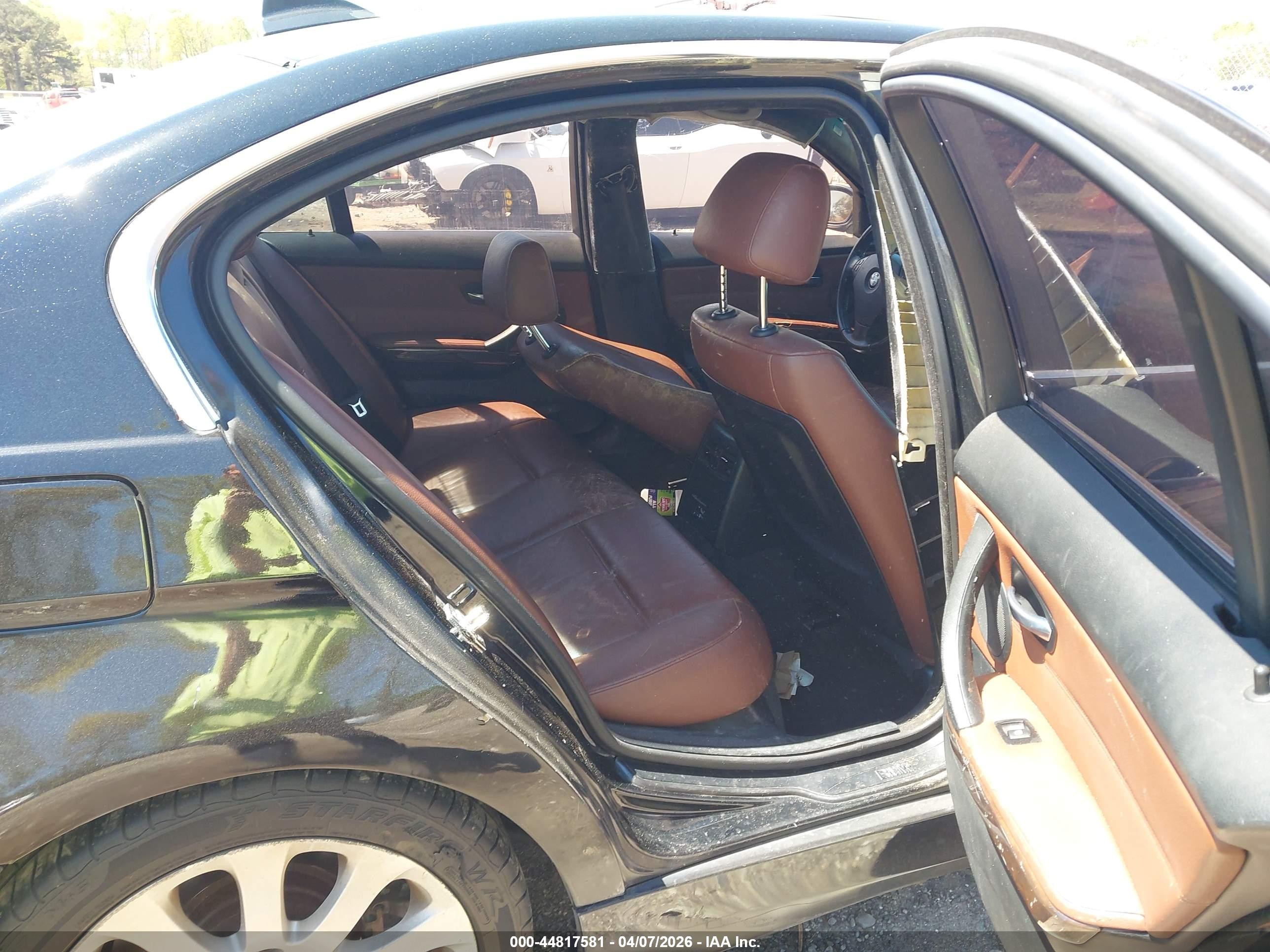 2006 Bmw 330i Black vin: WBAVB33516KR74489