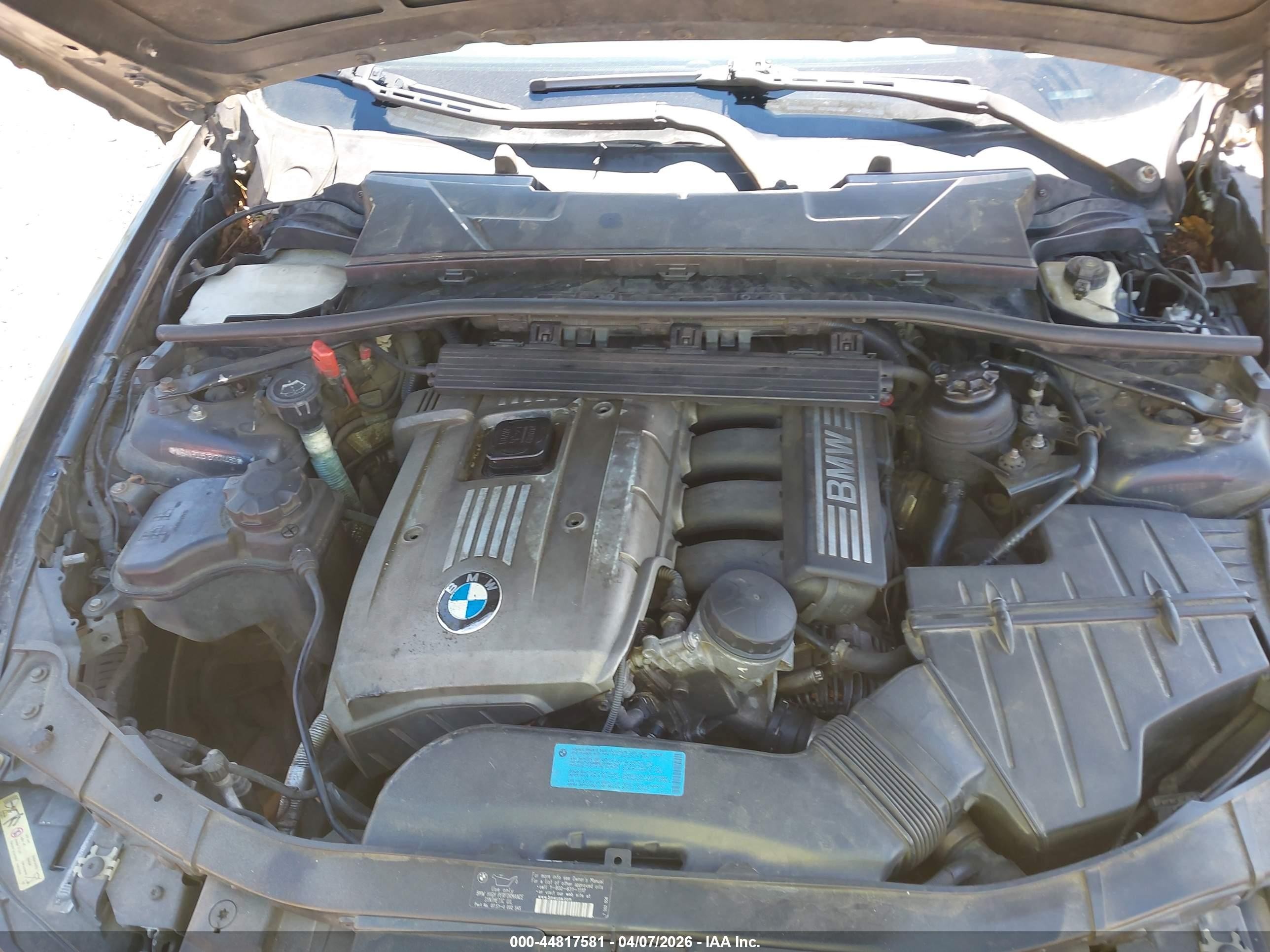 2006 Bmw 330i Black vin: WBAVB33516KR74489
