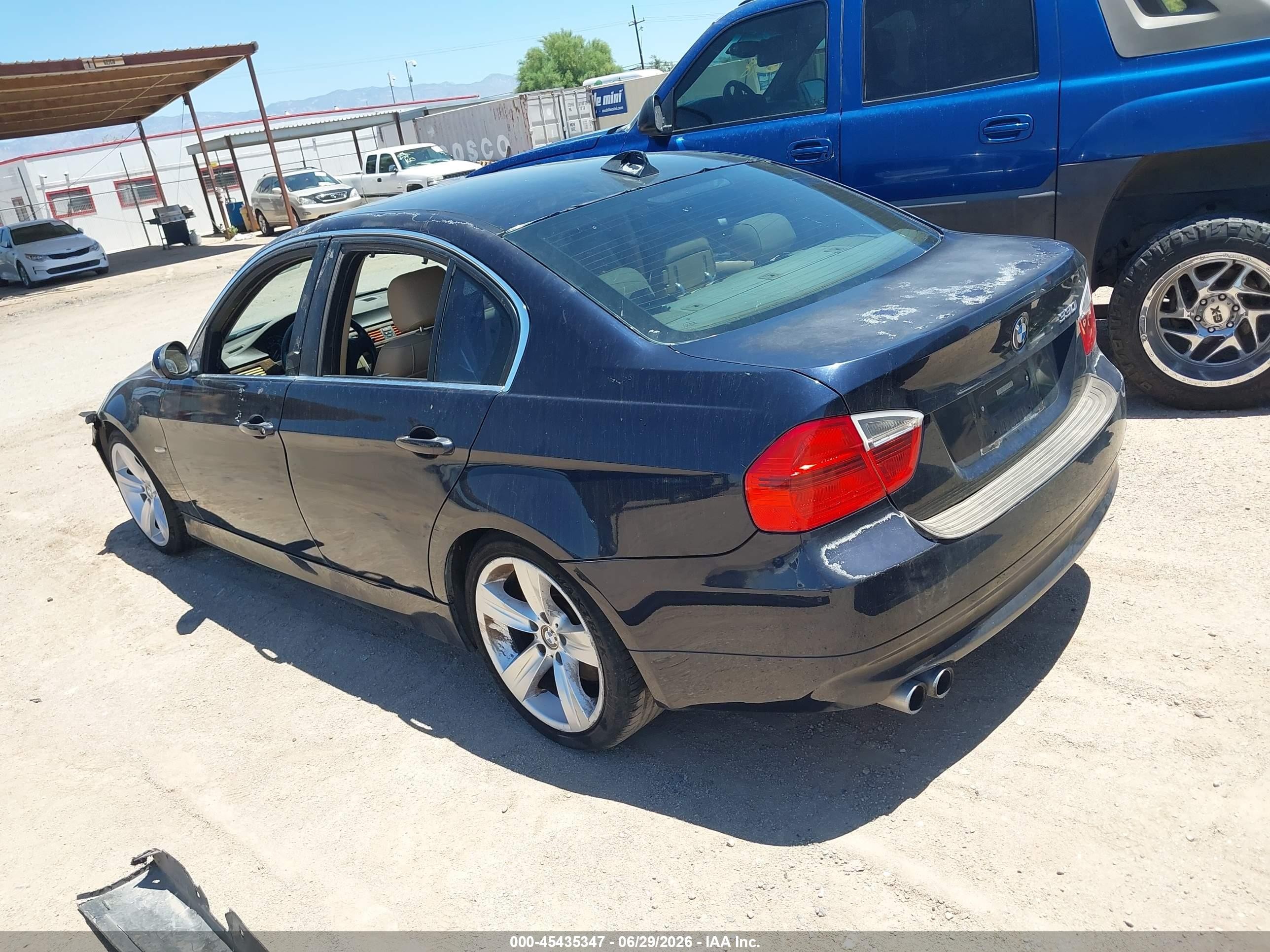 2006 Bmw 330i   Dark Blue vin: WBAVB33516KR76419