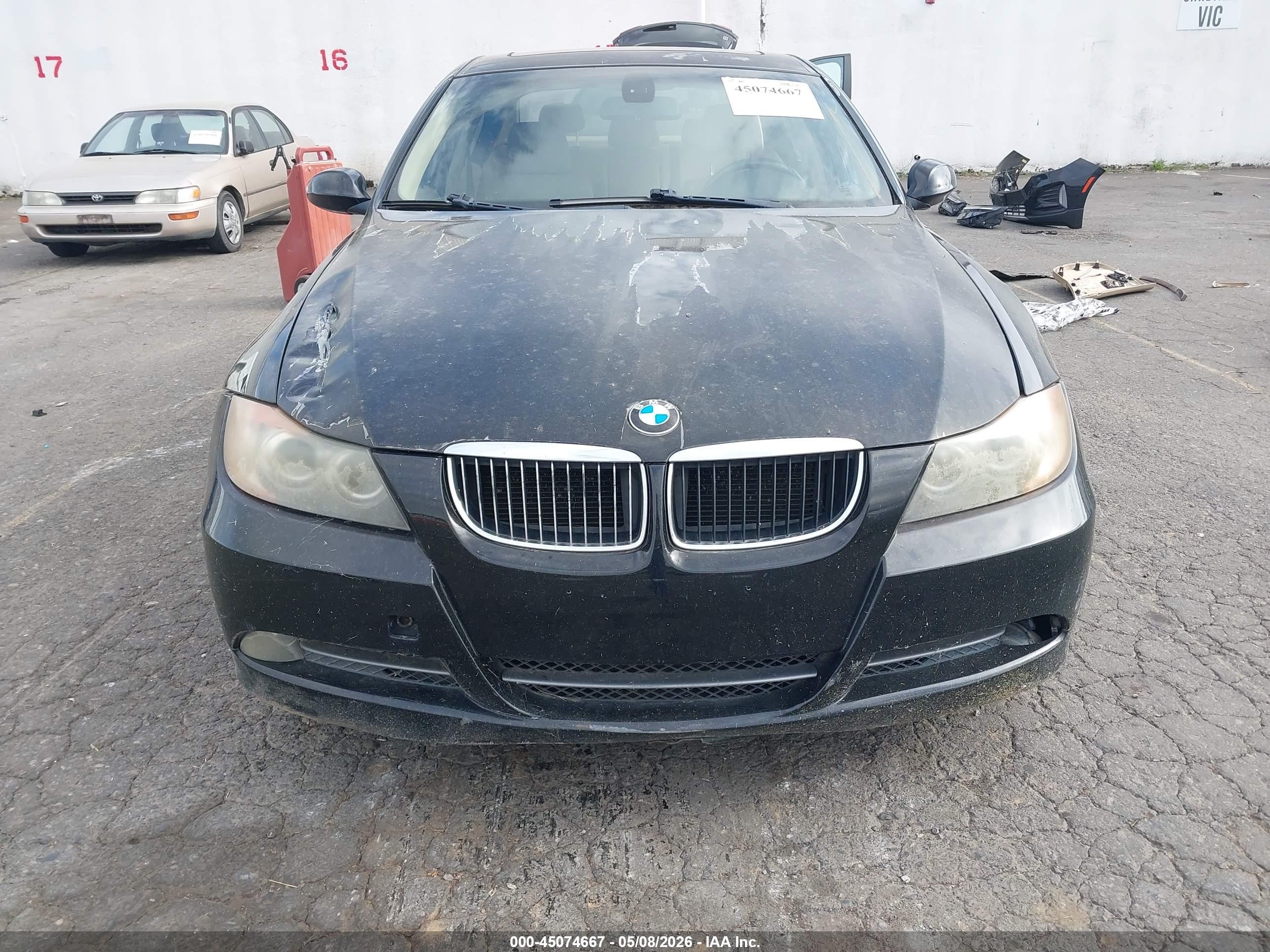 2006 Bmw 330i   Black vin: WBAVB33516KR80454