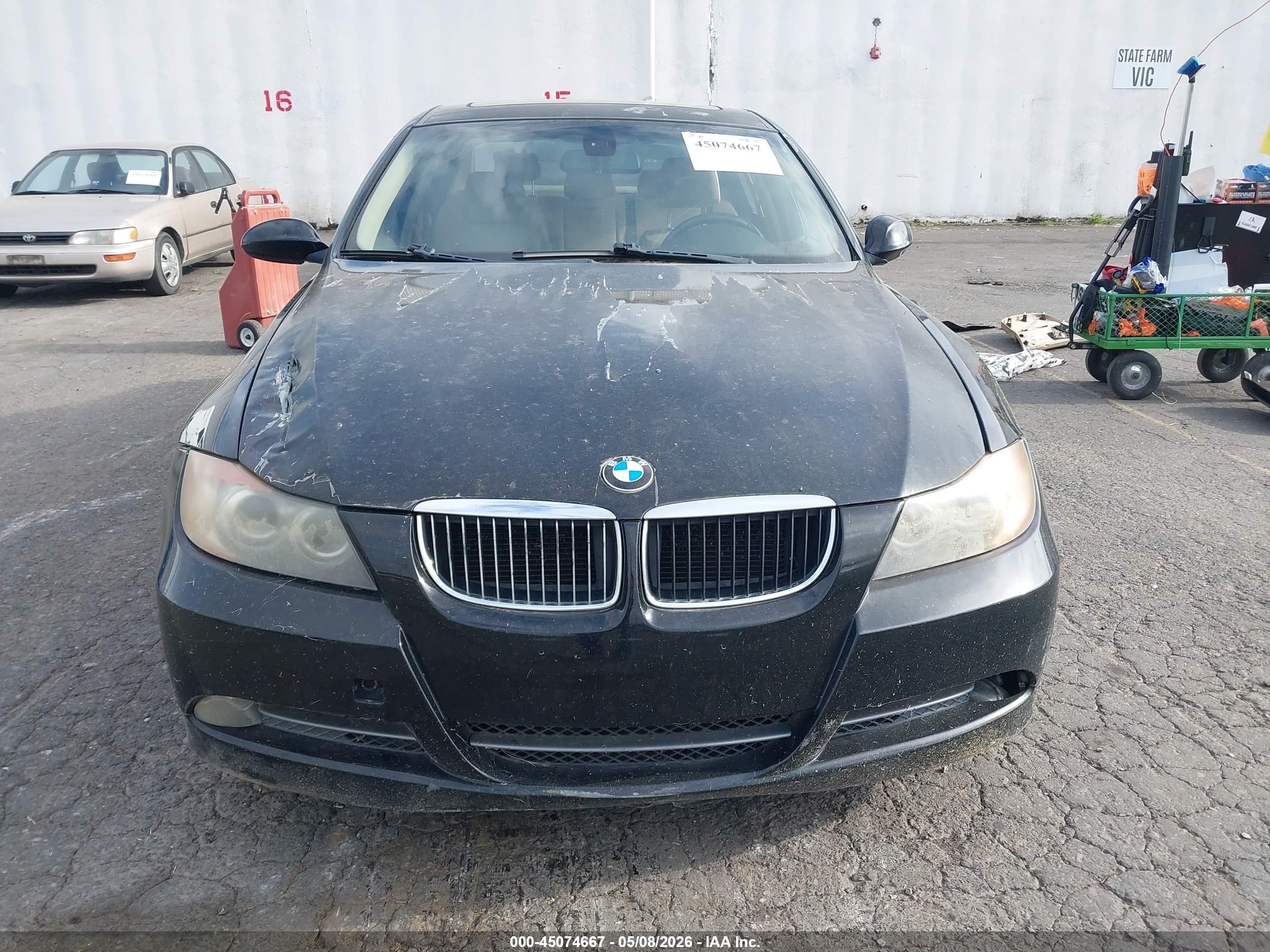 2006 Bmw 330i   Black vin: WBAVB33516KR80454