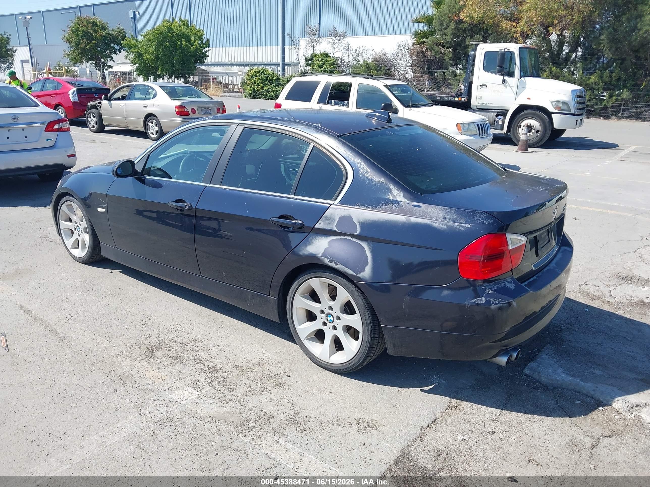 2006 Bmw 330i   Синий vin: WBAVB33516KS31816