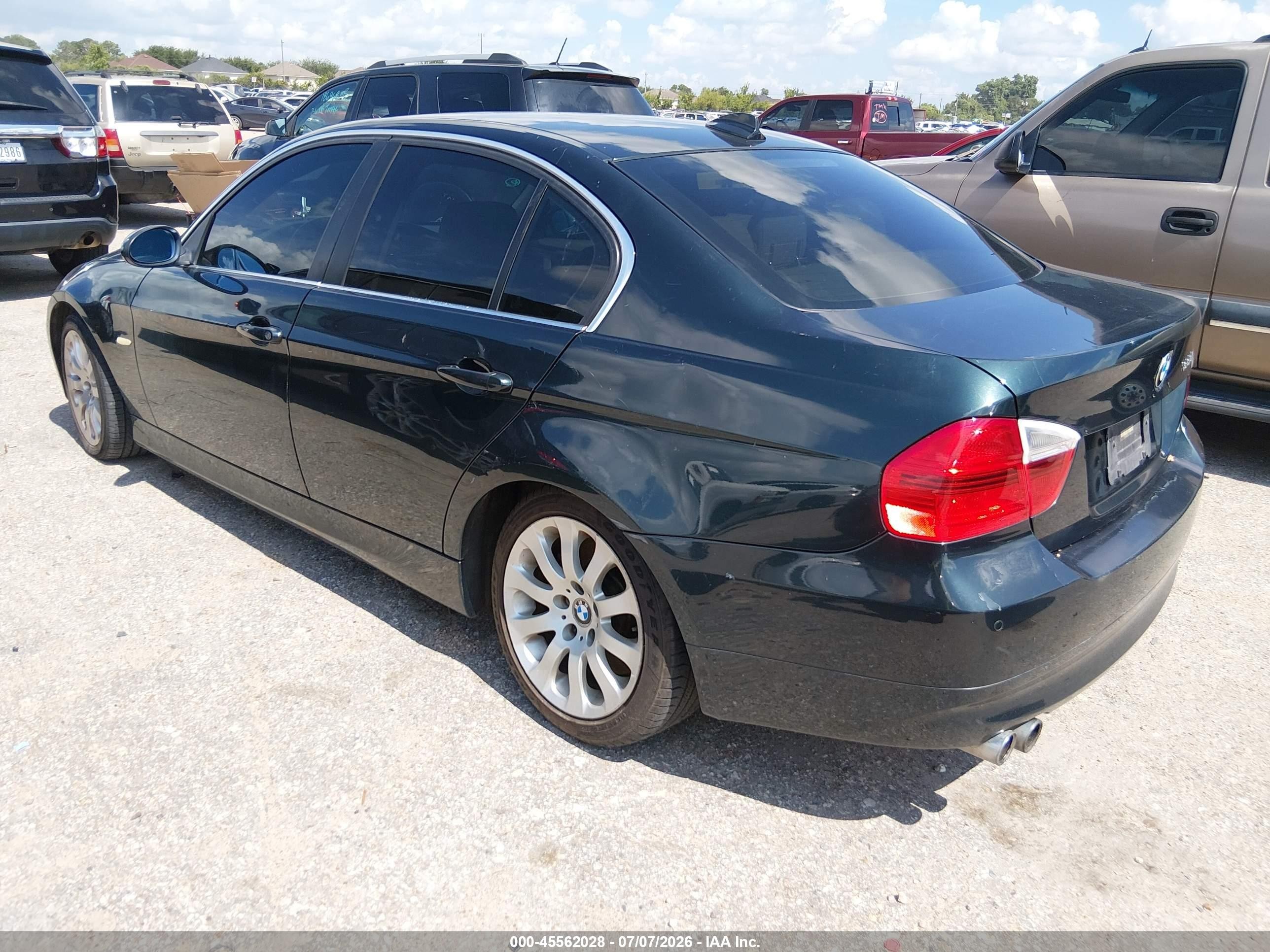 2006 Bmw 330i   Green vin: WBAVB33516KS37051