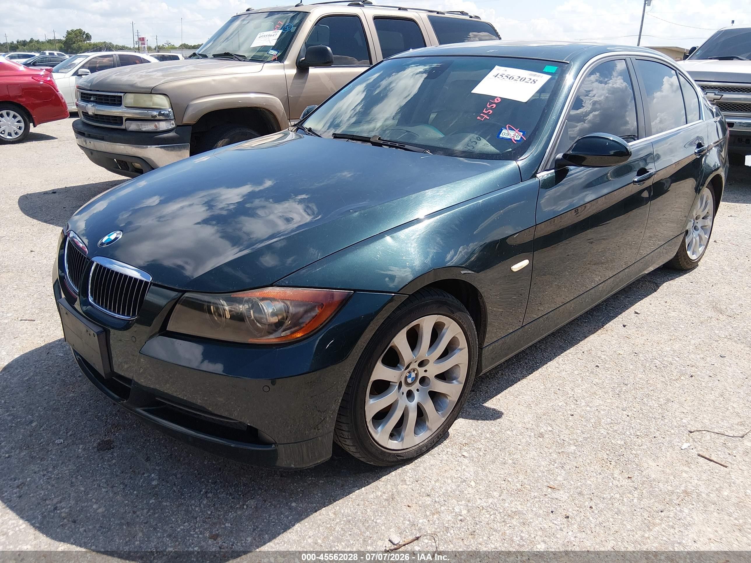 2006 Bmw 330i   Green vin: WBAVB33516KS37051