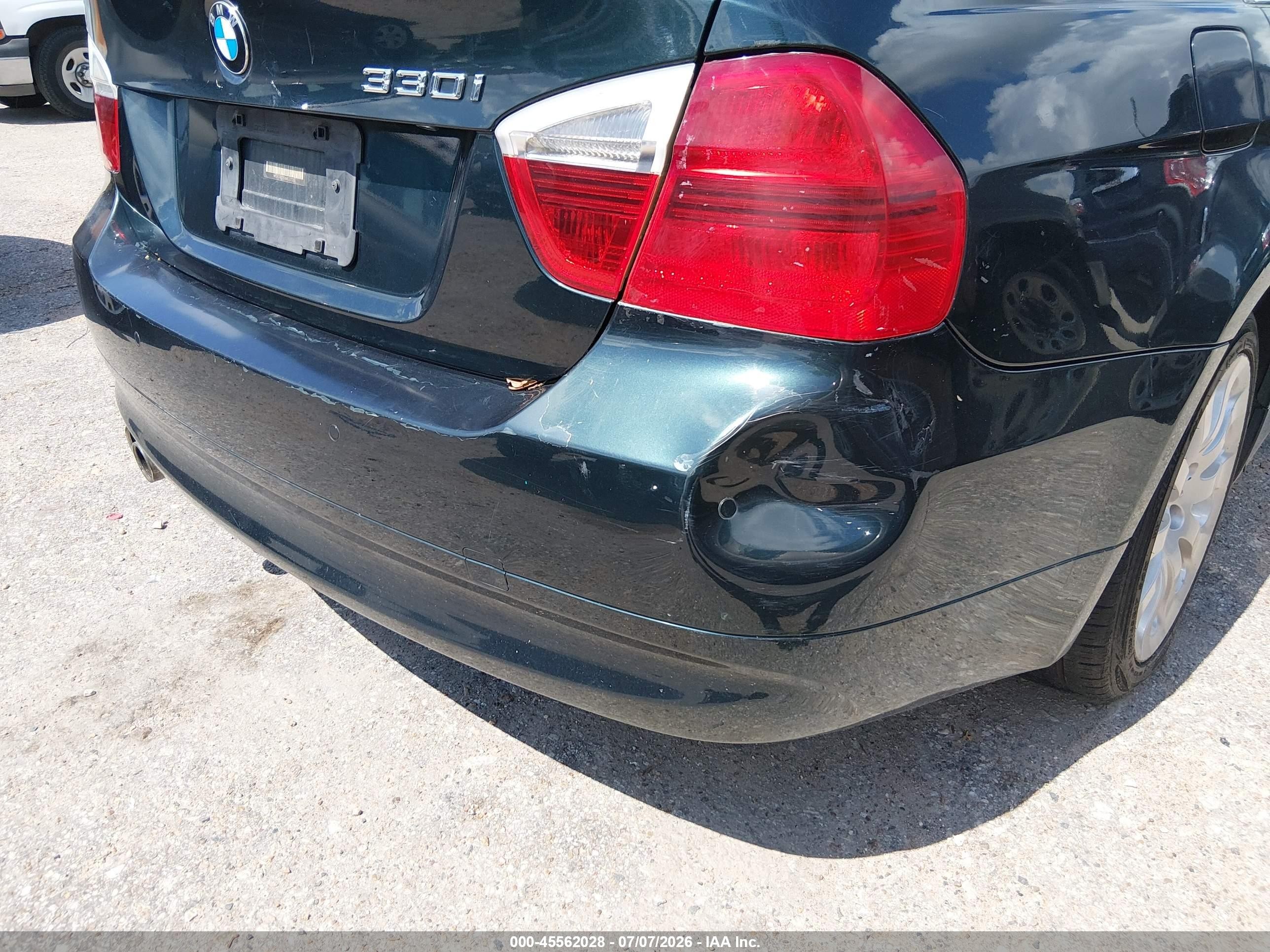 2006 Bmw 330i   Green vin: WBAVB33516KS37051