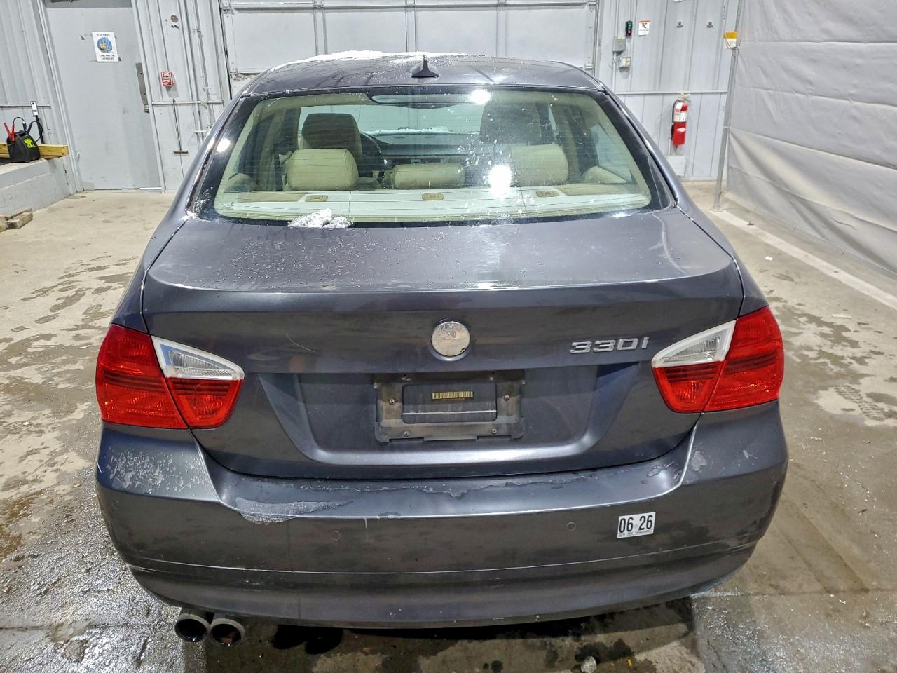 2006 Bmw 330 I Gray vin: WBAVB33516KS37518
