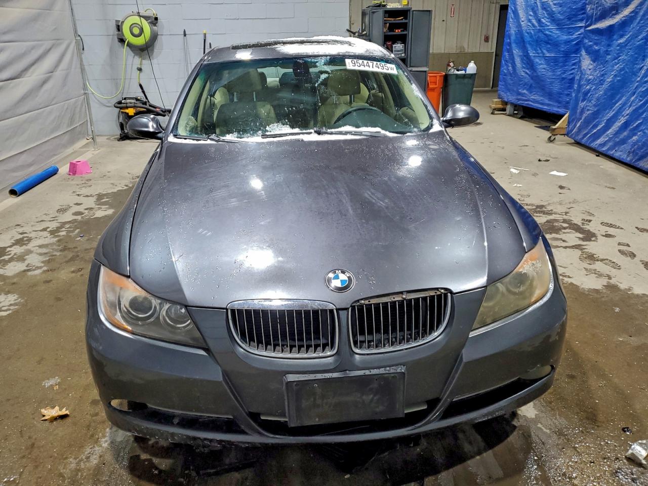 2006 Bmw 330 I Gray vin: WBAVB33516KS37518