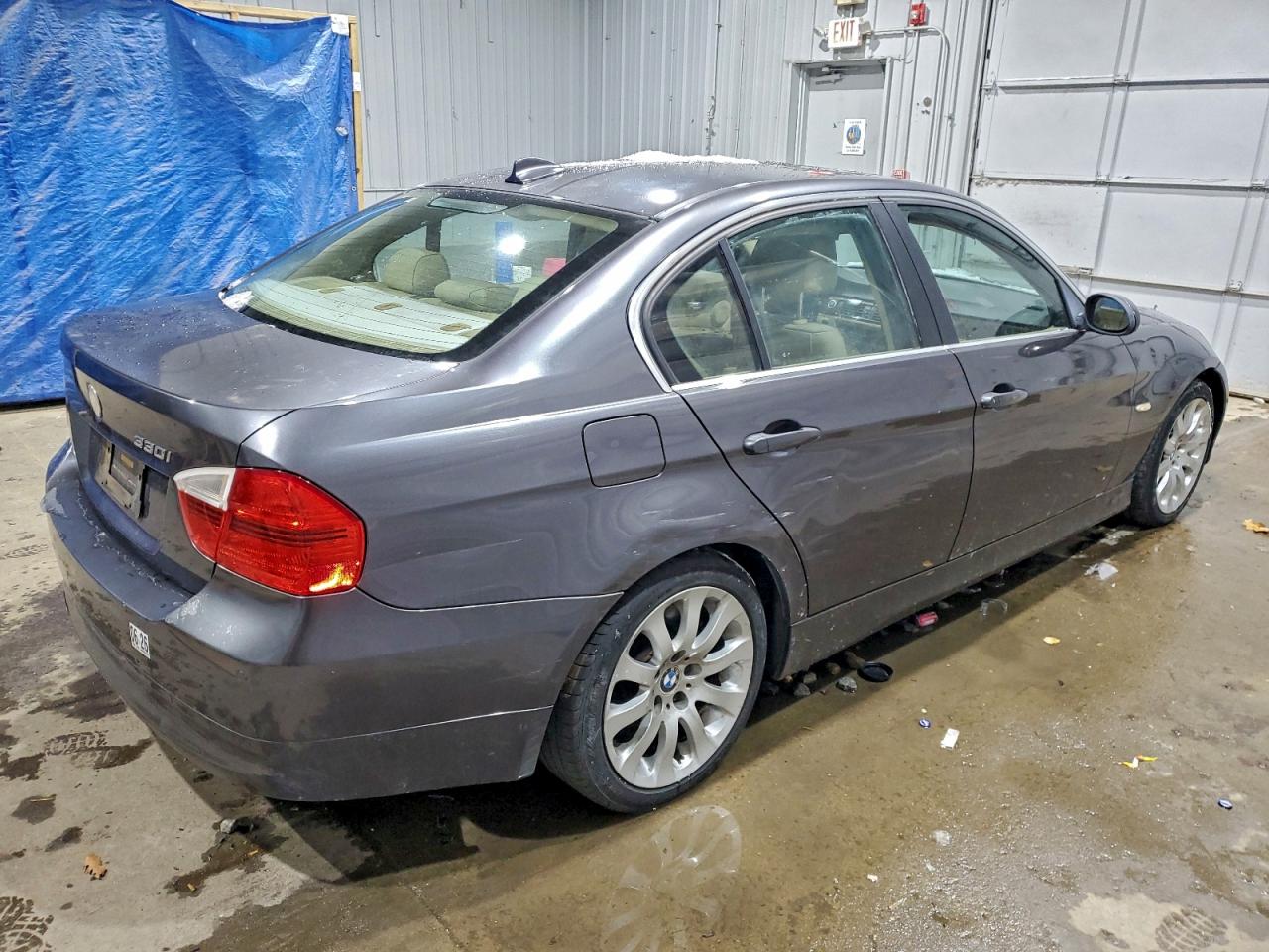 2006 Bmw 330 I Gray vin: WBAVB33516KS37518