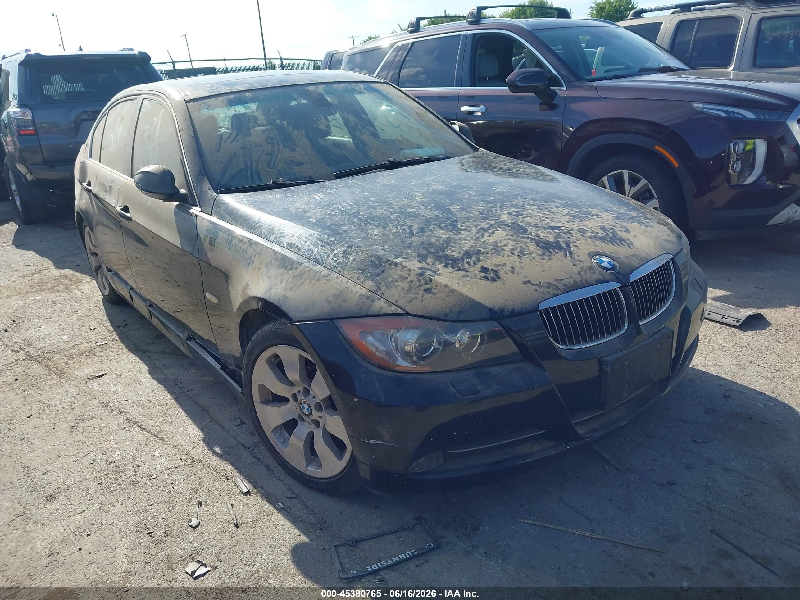 2006 Bmw 330i   Black vin: WBAVB33526KS33302