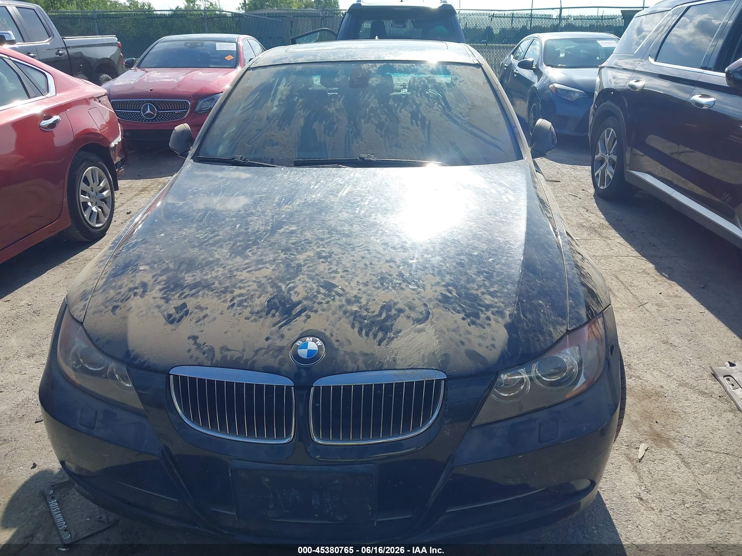 2006 Bmw 330i   Black vin: WBAVB33526KS33302