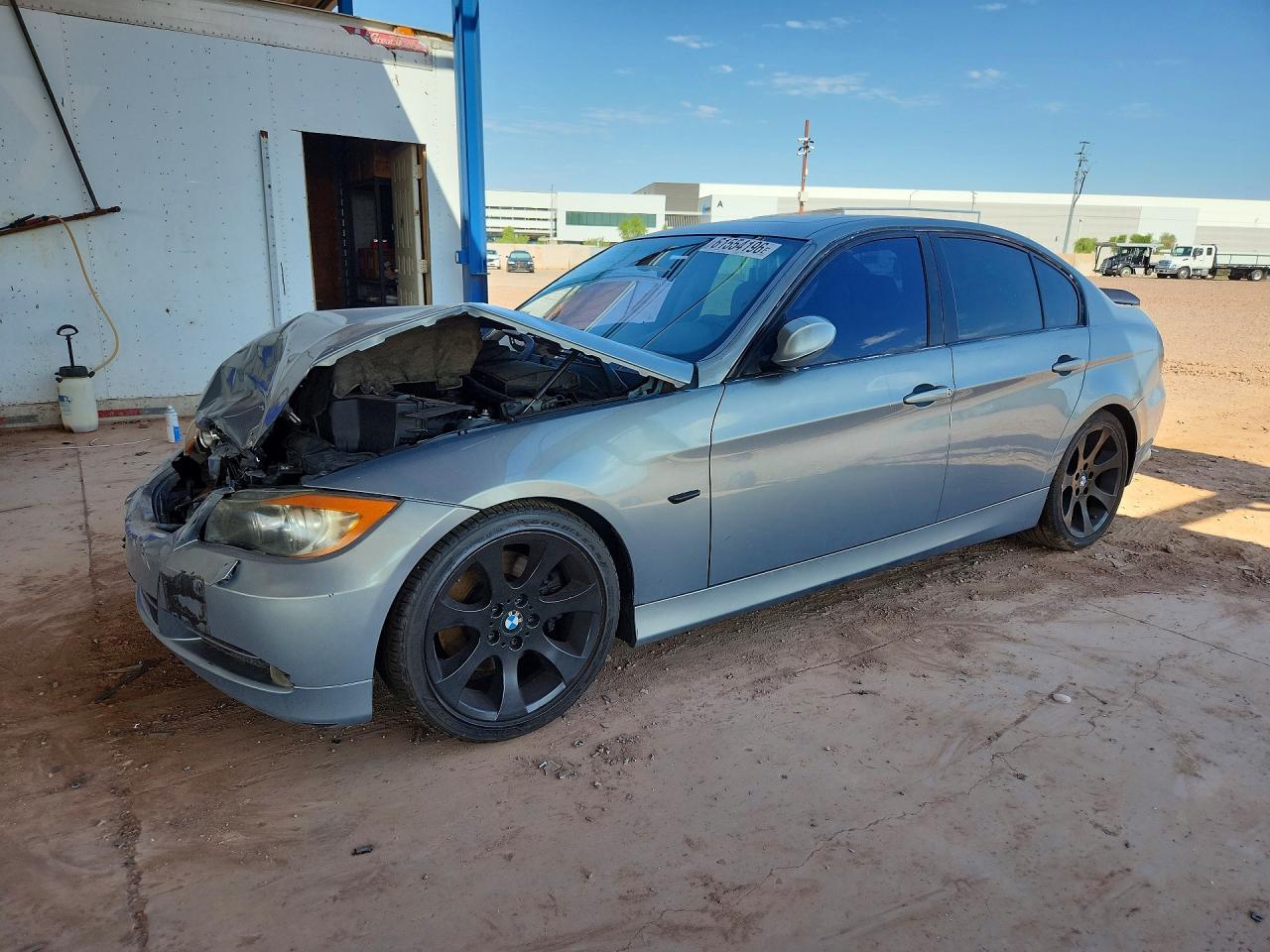 2006 Bmw 330 I Silver vin: WBAVB33526PS13926