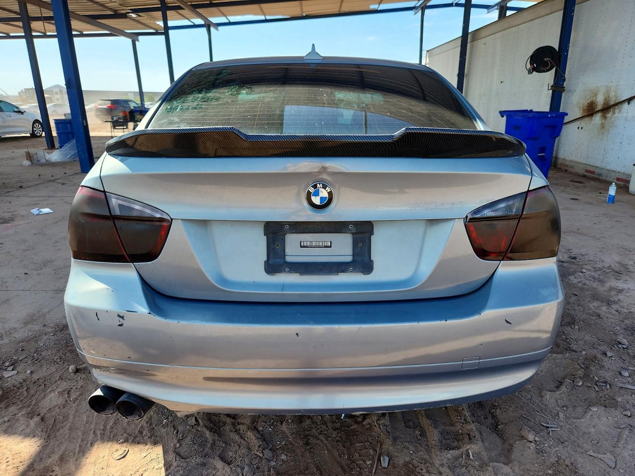 2006 Bmw 330 I Silver vin: WBAVB33526PS13926
