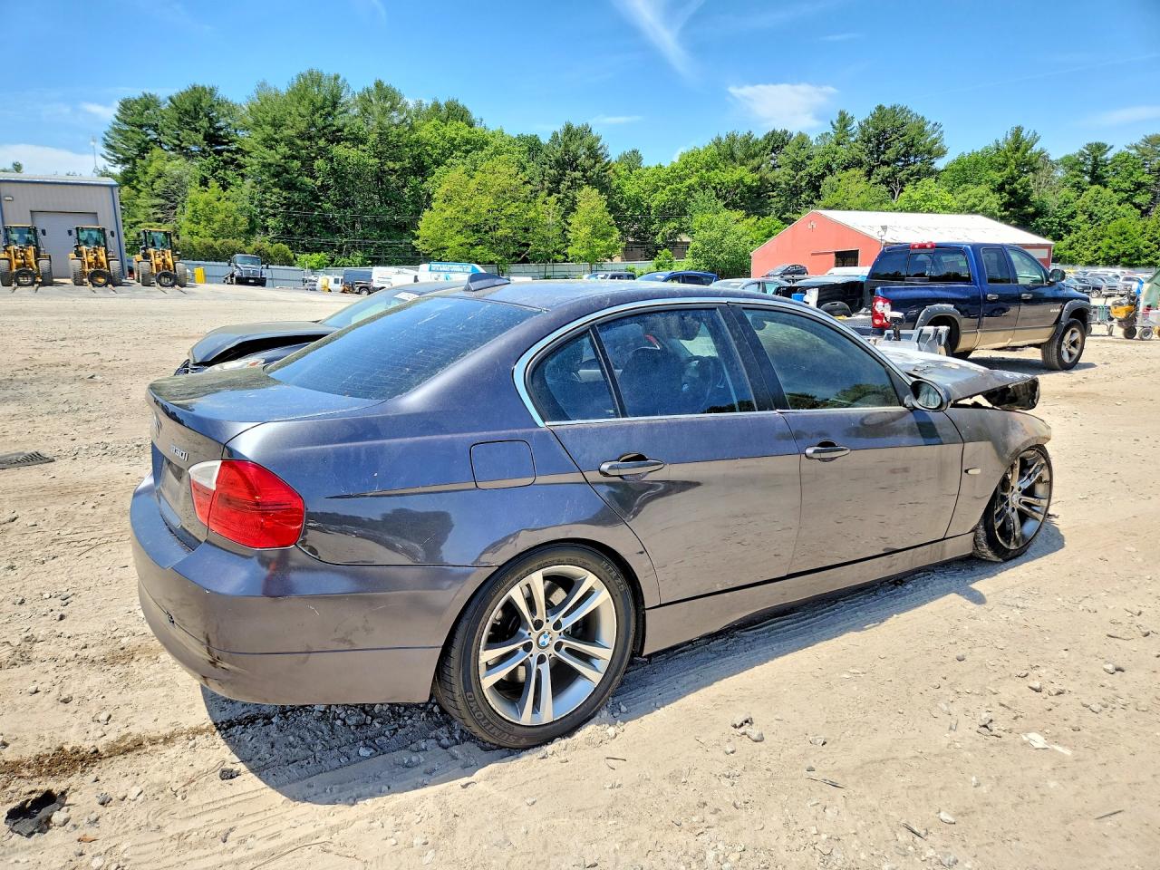 2006 Bmw 330 Gray vin: WBAVB33526PS18950