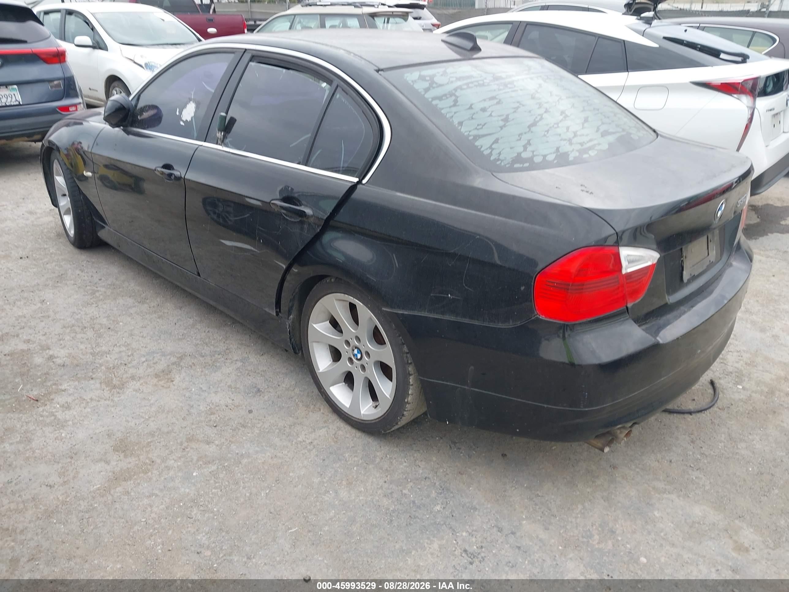 2006 Bmw 330i   Black vin: WBAVB33536KR78298