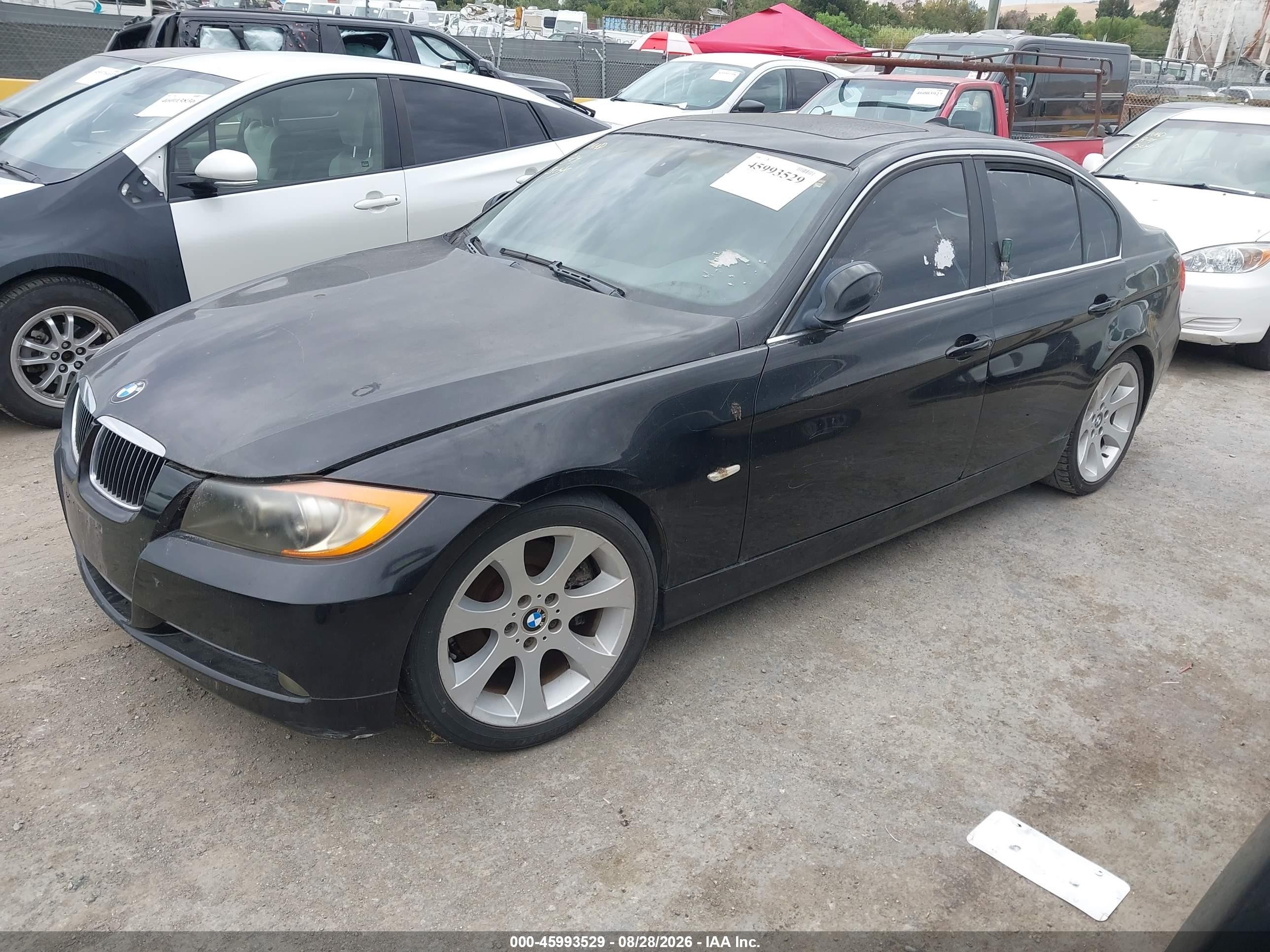 2006 Bmw 330i   Black vin: WBAVB33536KR78298