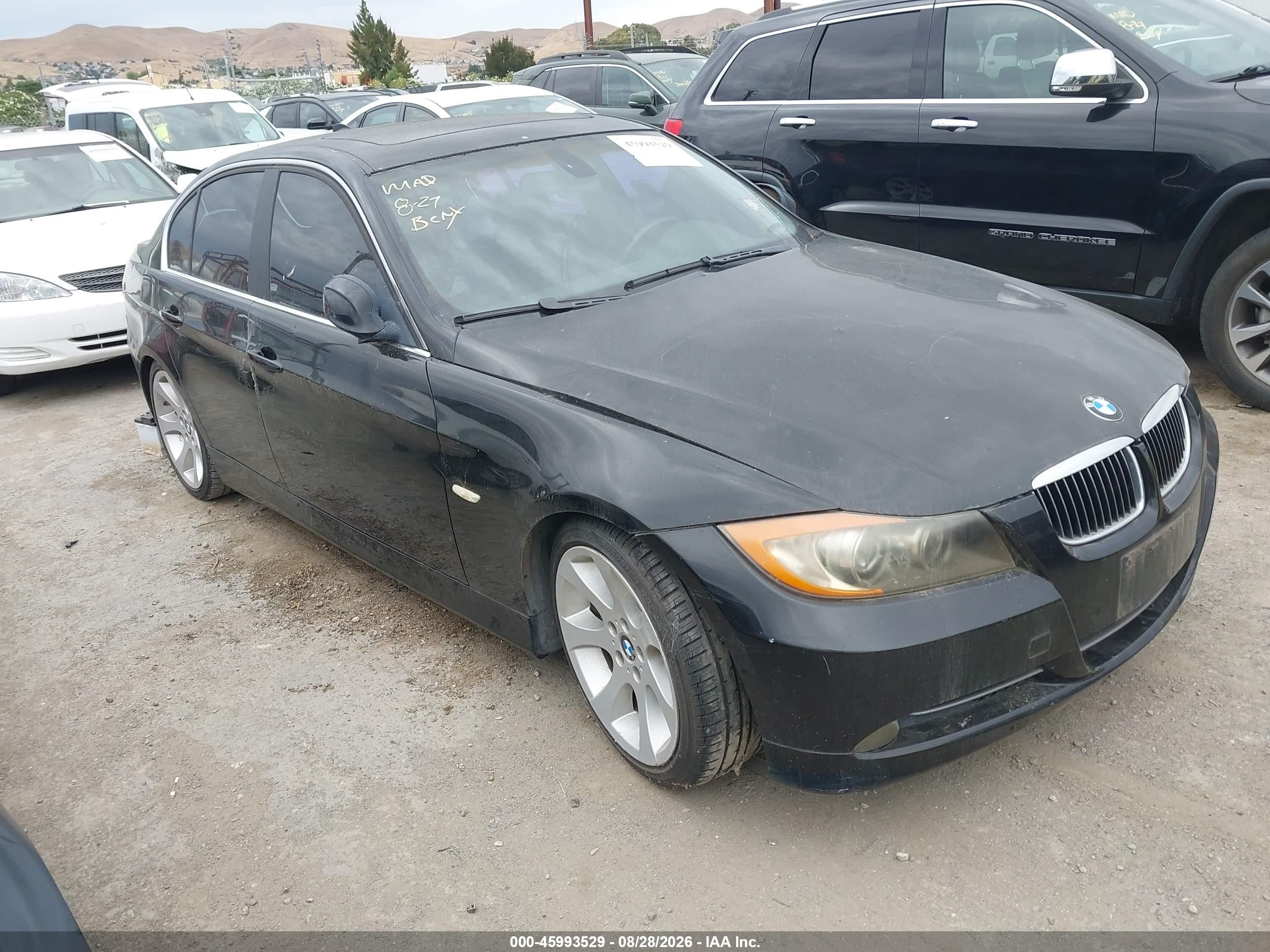 2006 Bmw 330i   Black vin: WBAVB33536KR78298