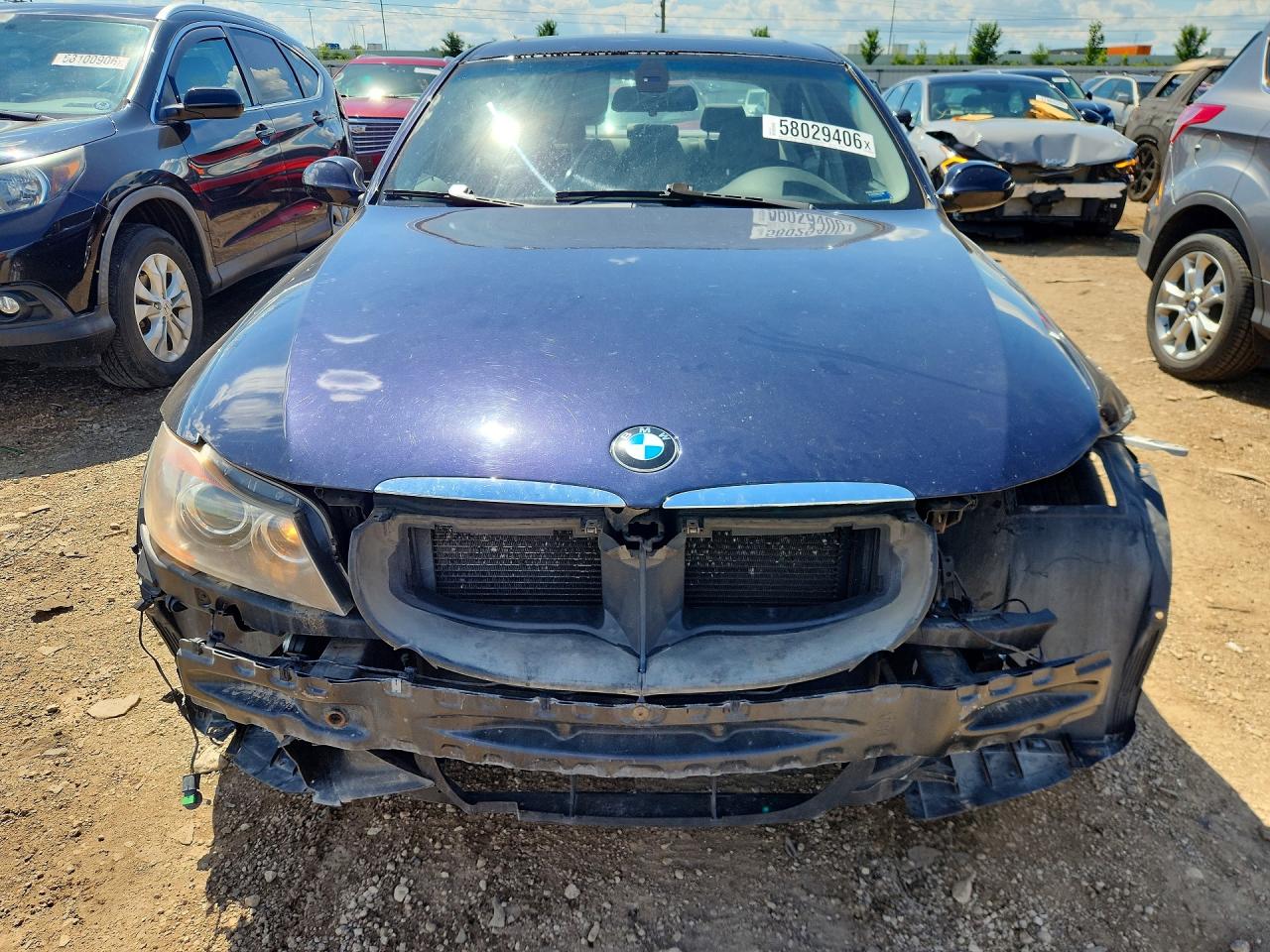 2006 Bmw 330 I Blue vin: WBAVB33536KR79838