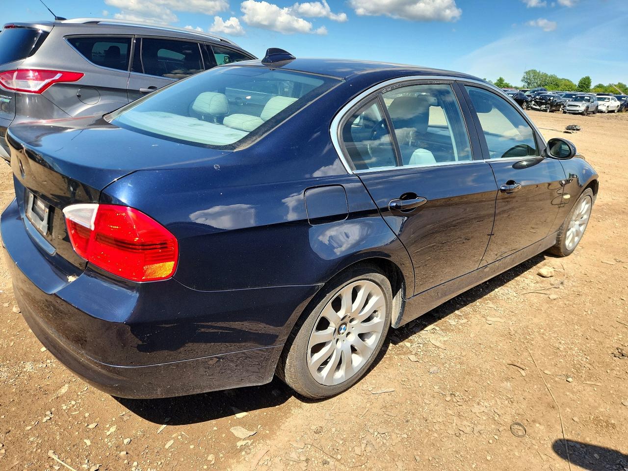 2006 Bmw 330 I Blue vin: WBAVB33536KR79838
