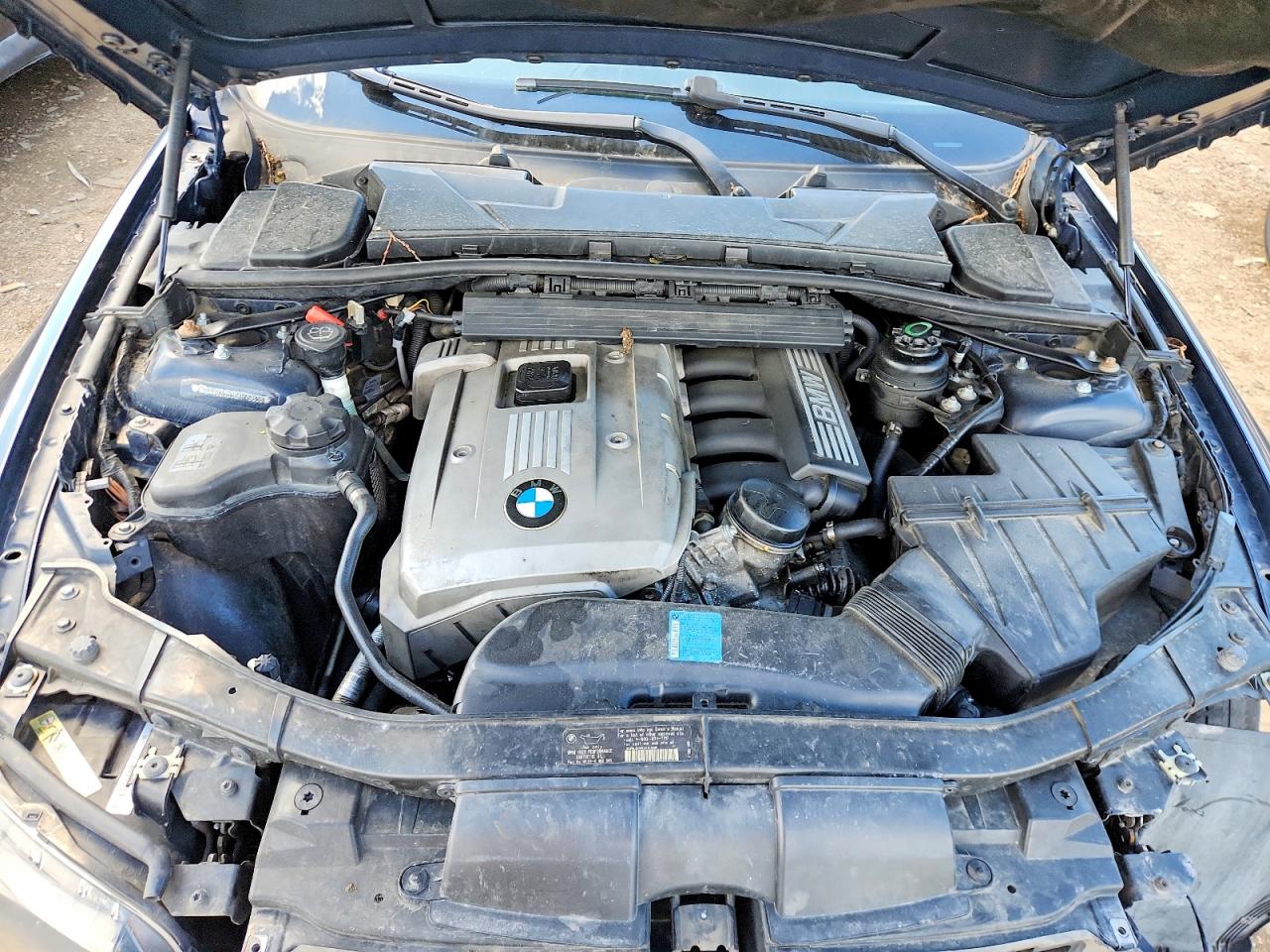 2006 Bmw 330 I Blue vin: WBAVB33536KR79838