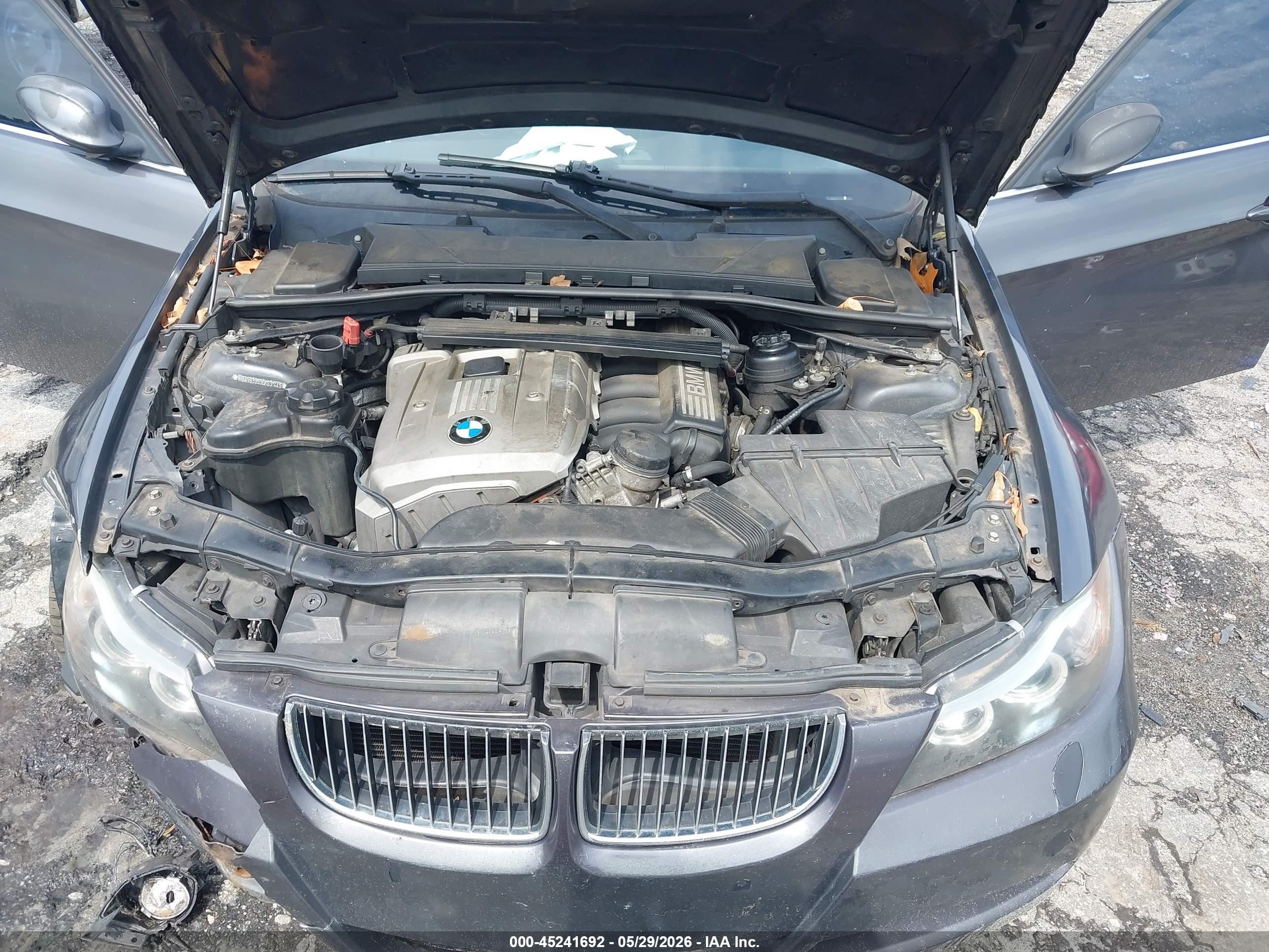 2006 Bmw 330i   Gray vin: WBAVB33536KS31445