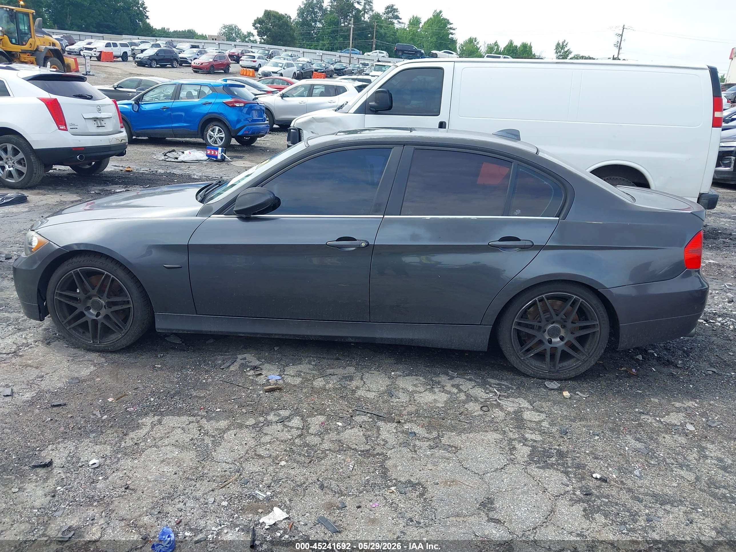 2006 Bmw 330i   Gray vin: WBAVB33536KS31445