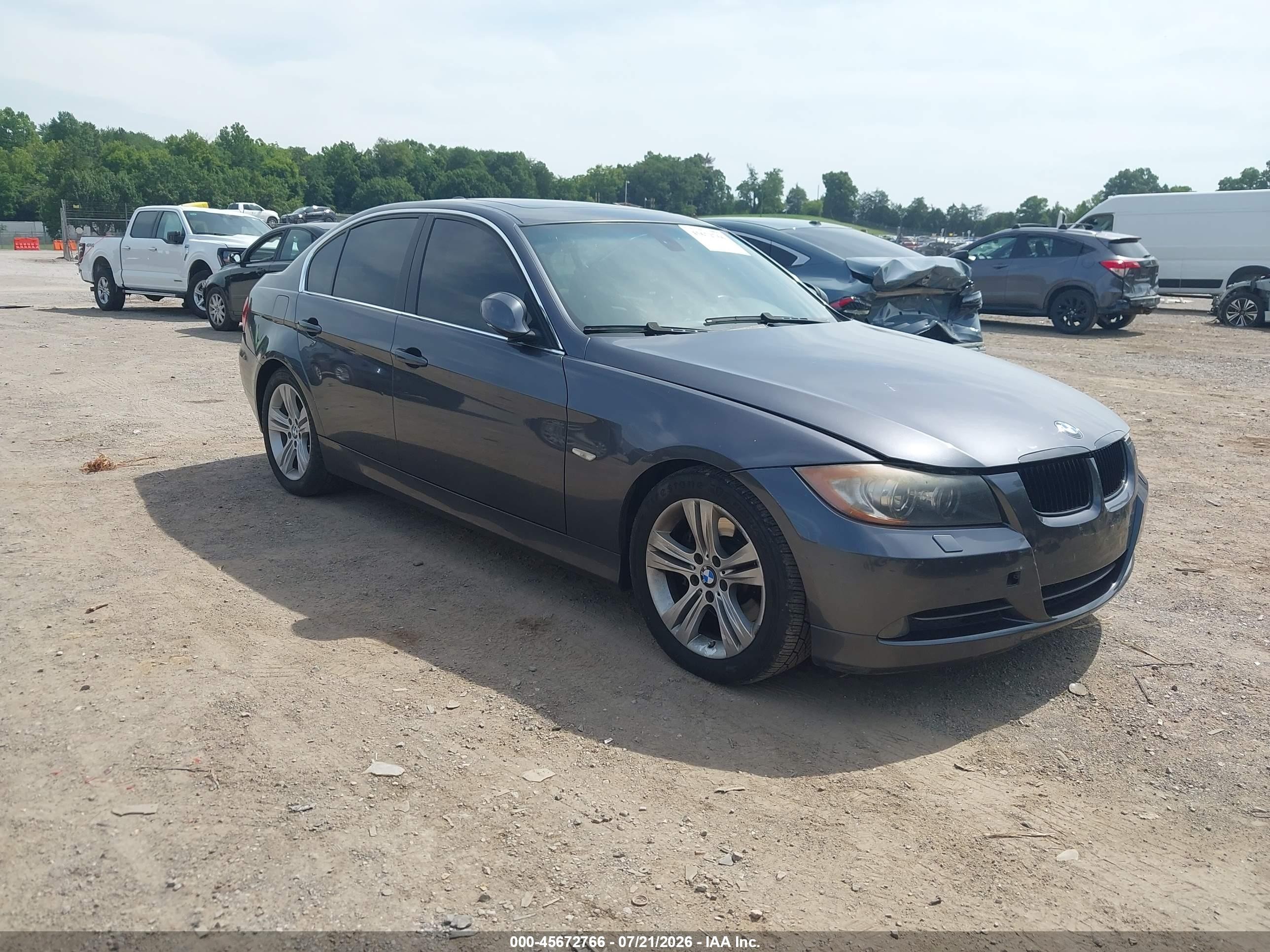 2006 Bmw 330i   Gray vin: WBAVB33536KS36001