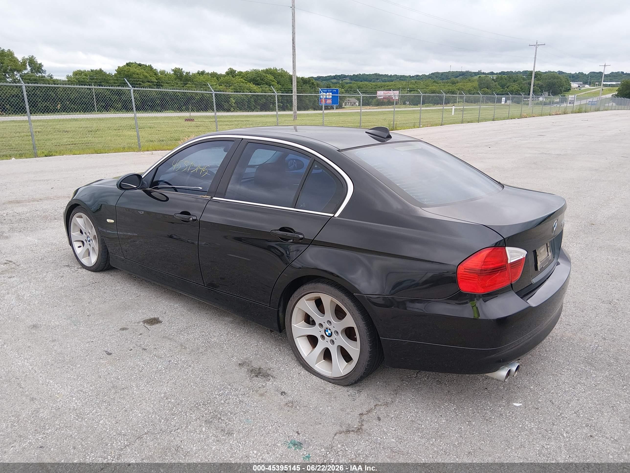 2006 Bmw 330i   Black vin: WBAVB33536KS38055