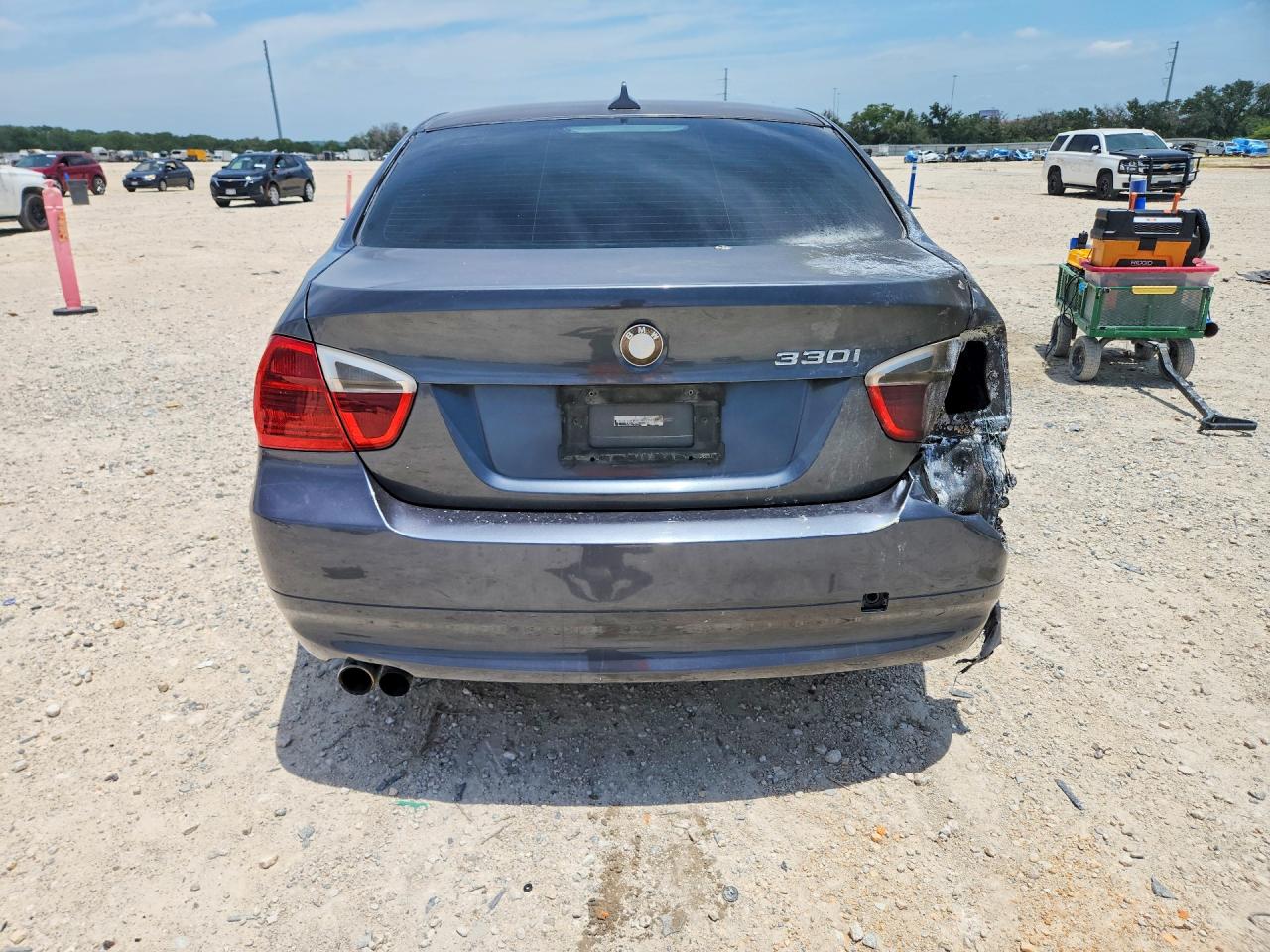 2006 Bmw 330 I Gray vin: WBAVB33536PS17693