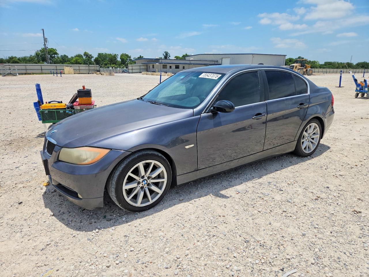 2006 Bmw 330 I Gray vin: WBAVB33536PS17693