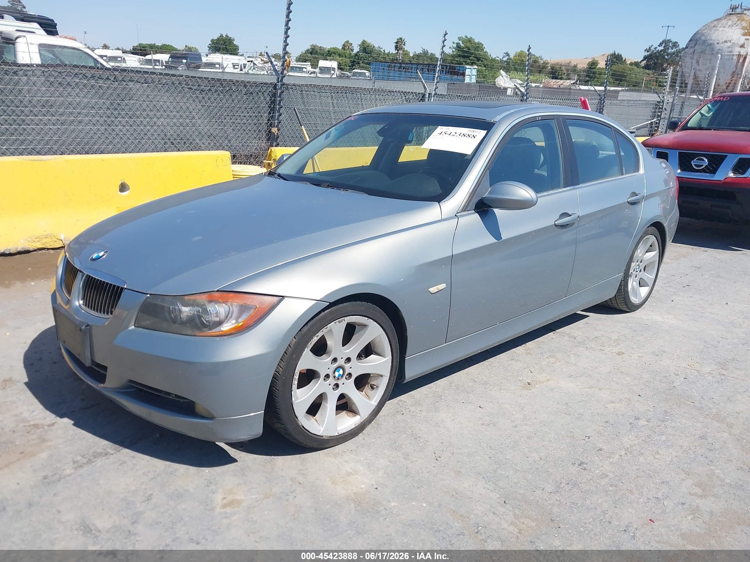 2006 Bmw 330i   Light Blue vin: WBAVB33546KR72686