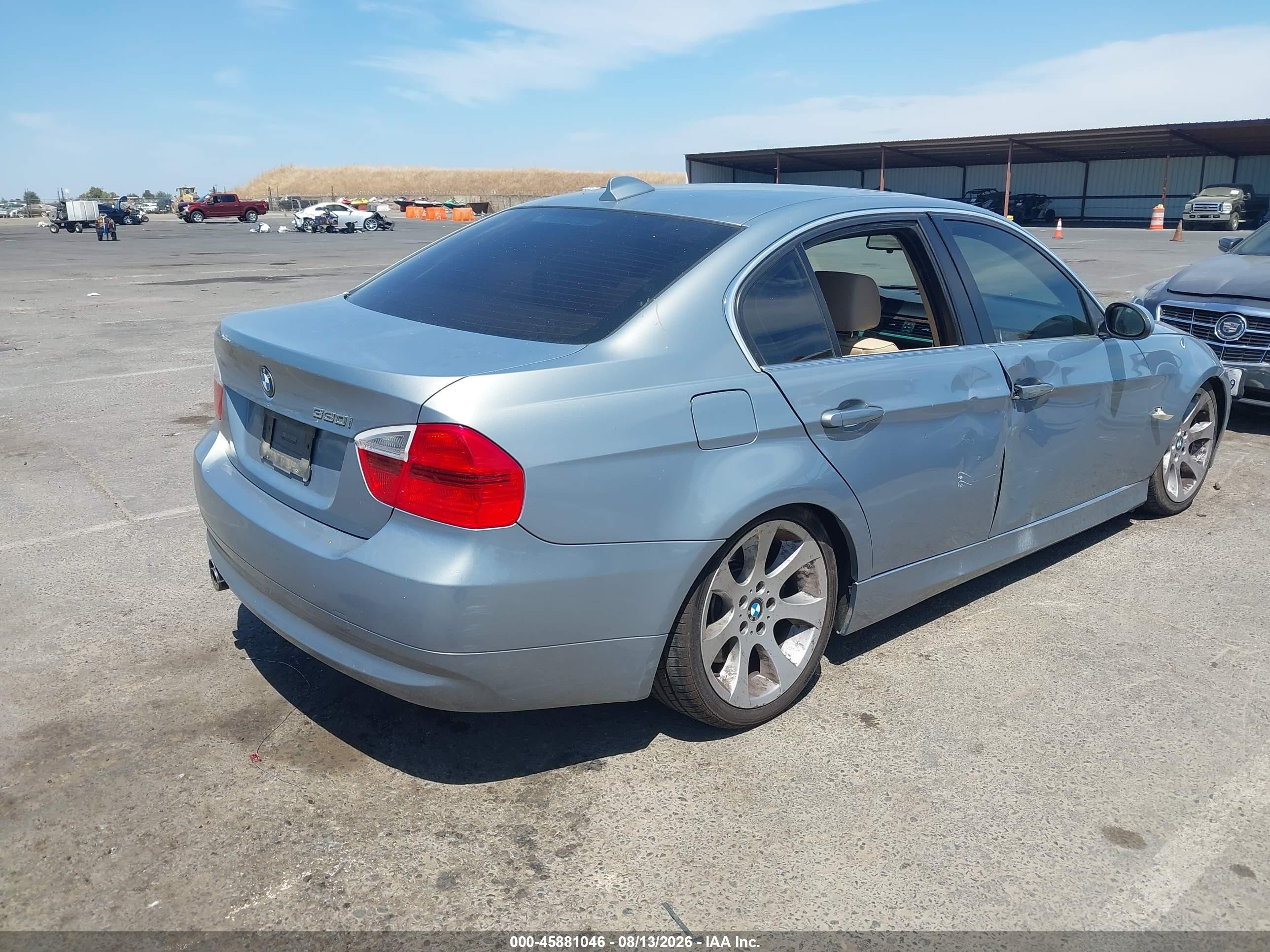 2006 Bmw 330i   Серый vin: WBAVB33546KR76432